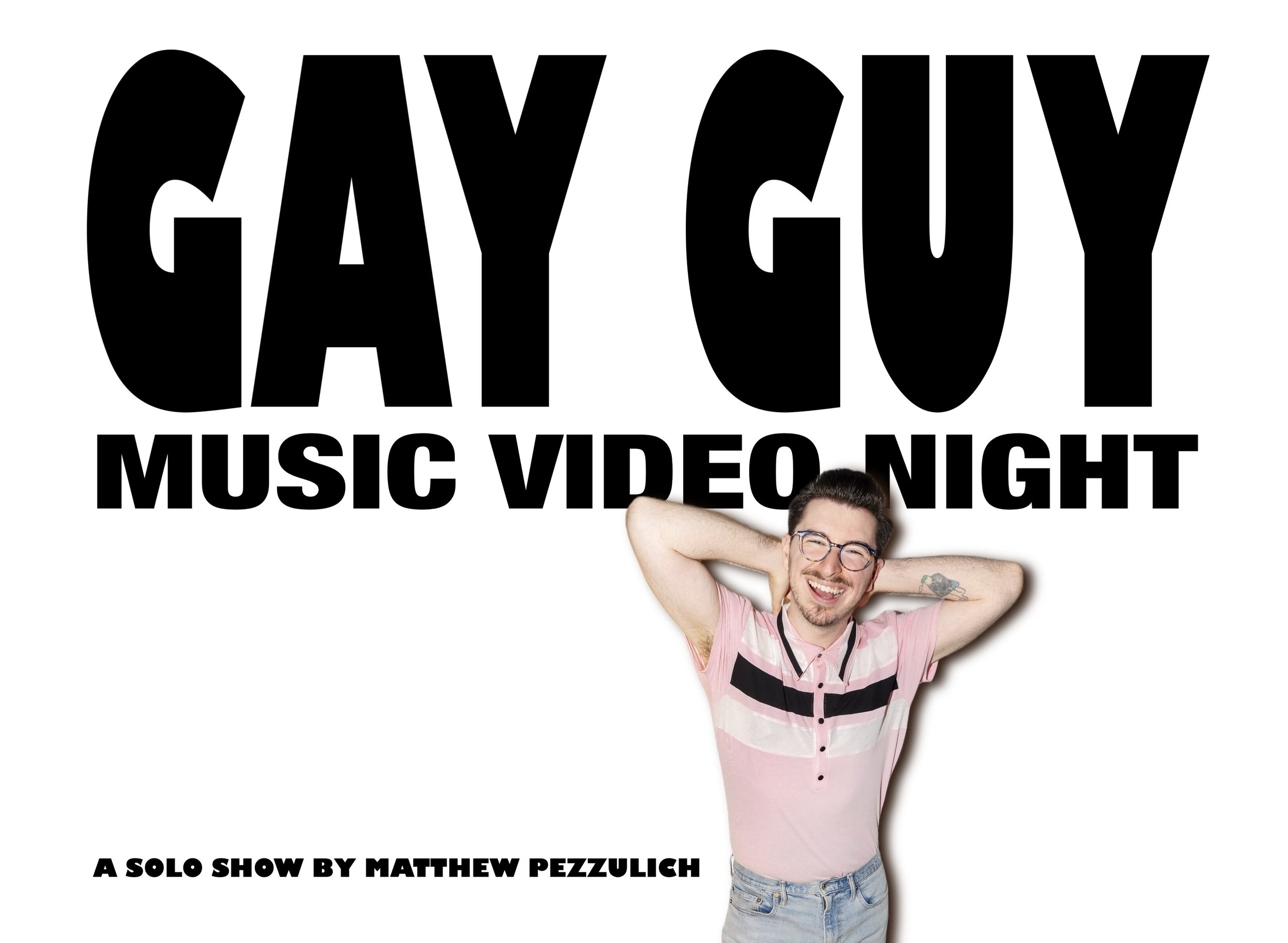 GAY GUY MUSIC VIDEO NIGHT