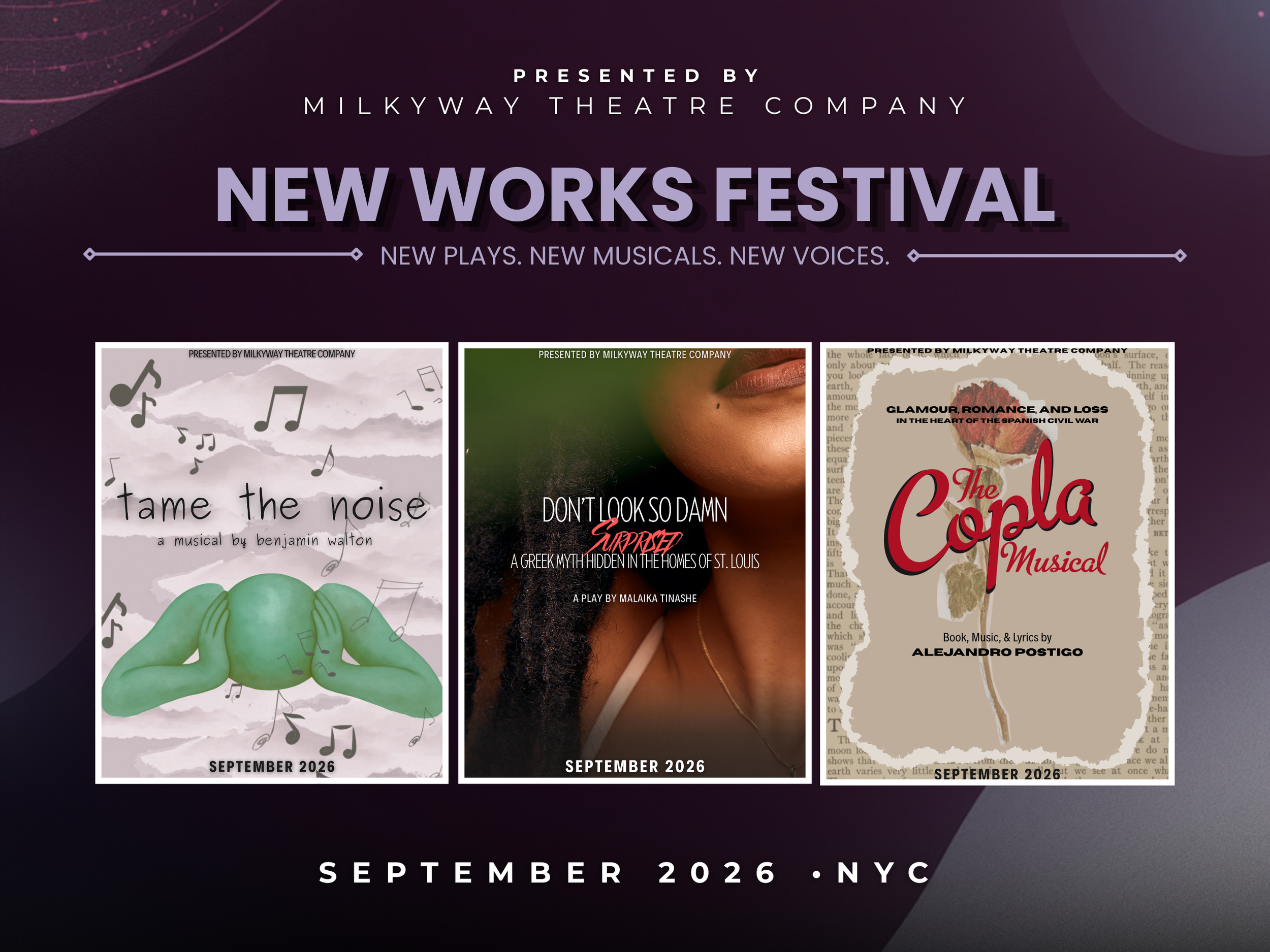 MilkyWay Theatre Company New Works Festival