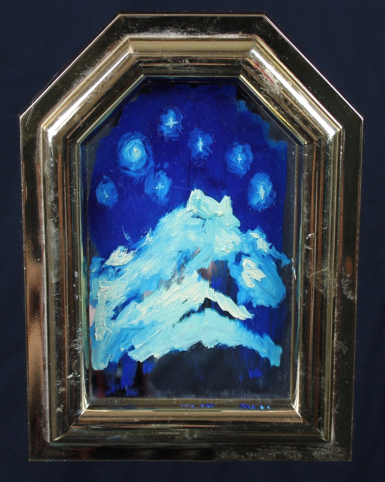 “Continuation” - Oil on Found Object, 2019