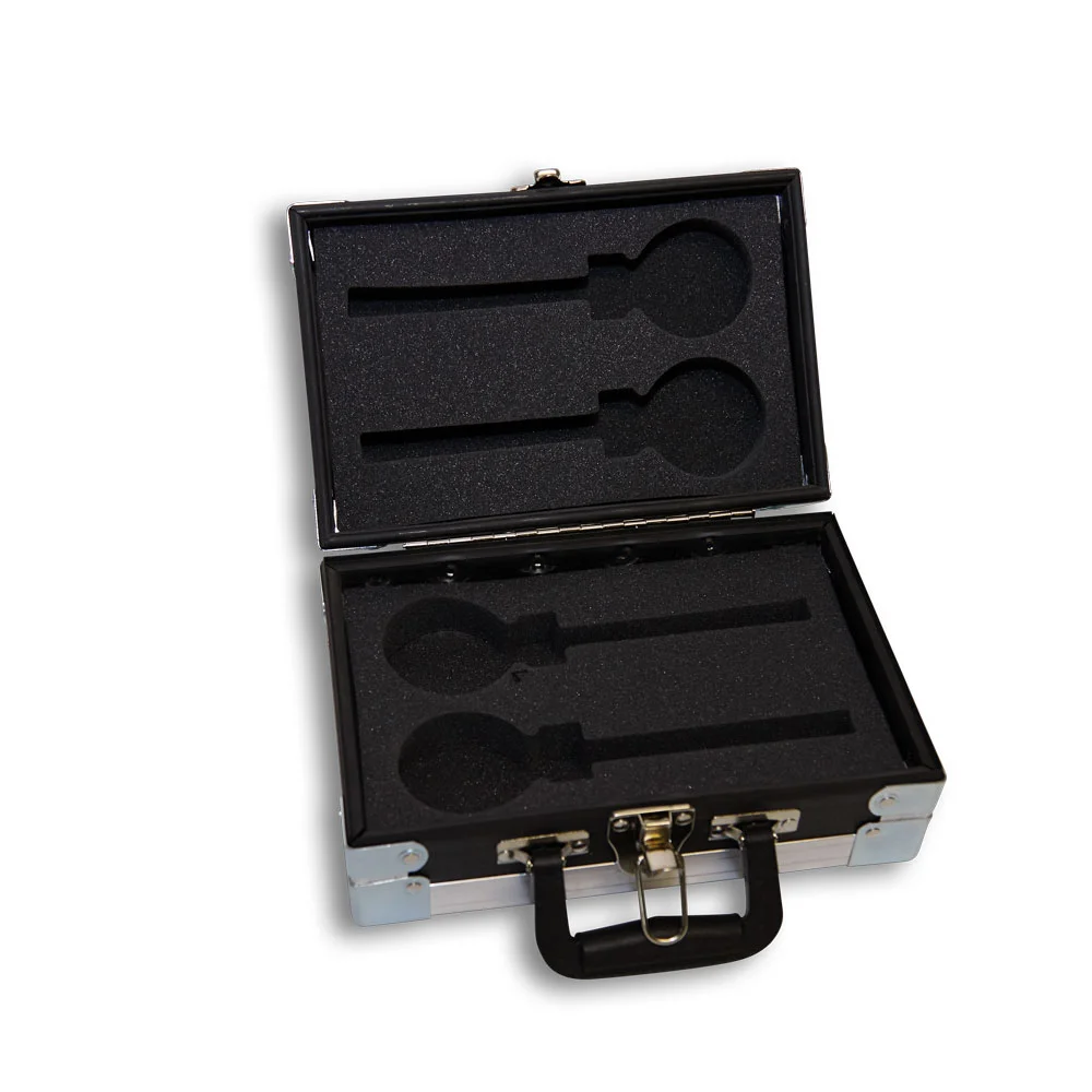 Frank Epstein Percussion Castanet Carrying Case open