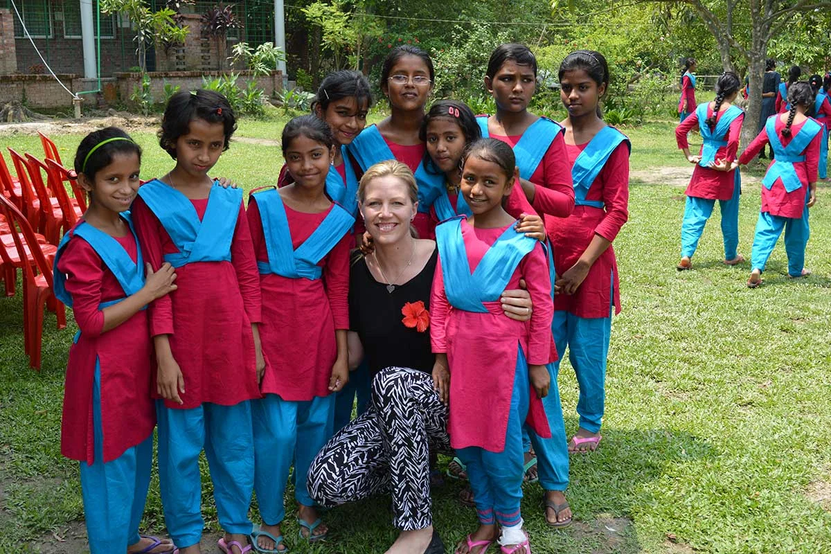 Hellenic Group visits DMNAPK a Safe Home in Dhaka, Bangladesh.