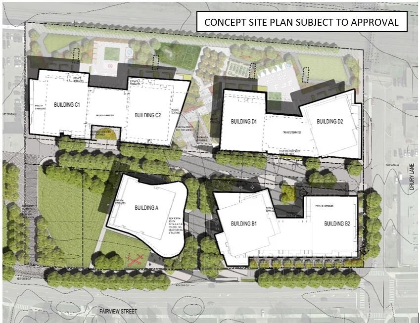 Development Update: 2243 &amp; 2269 Fairview Street &amp; 864 Drury Lane ('Holland Park')