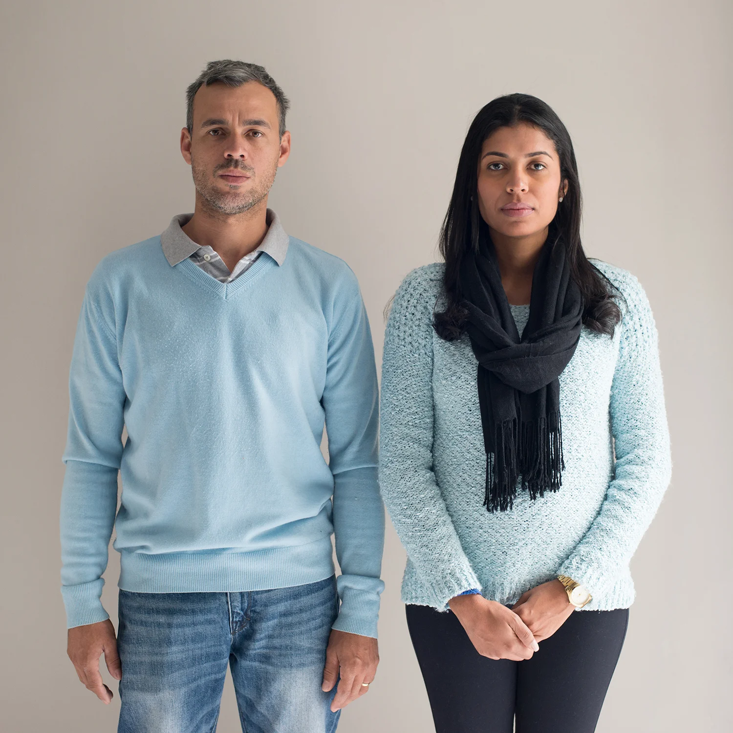Wenden and Daniela / husband and wife expecting a child / Brazil, Uberaba