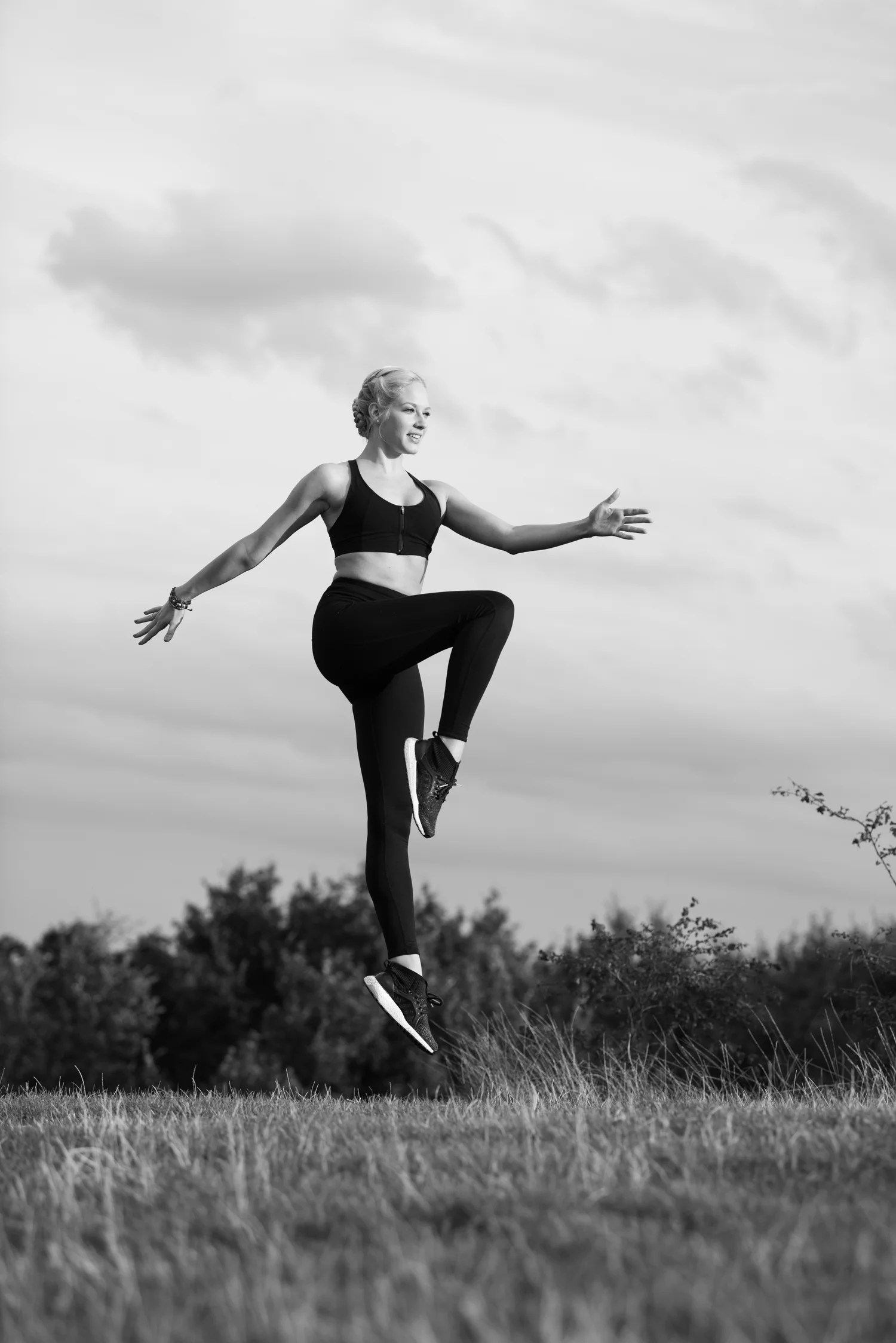 Model: Mercedes Schindler Photographer: Karolina Webb Outfit: Sweaty Betty Location: London
