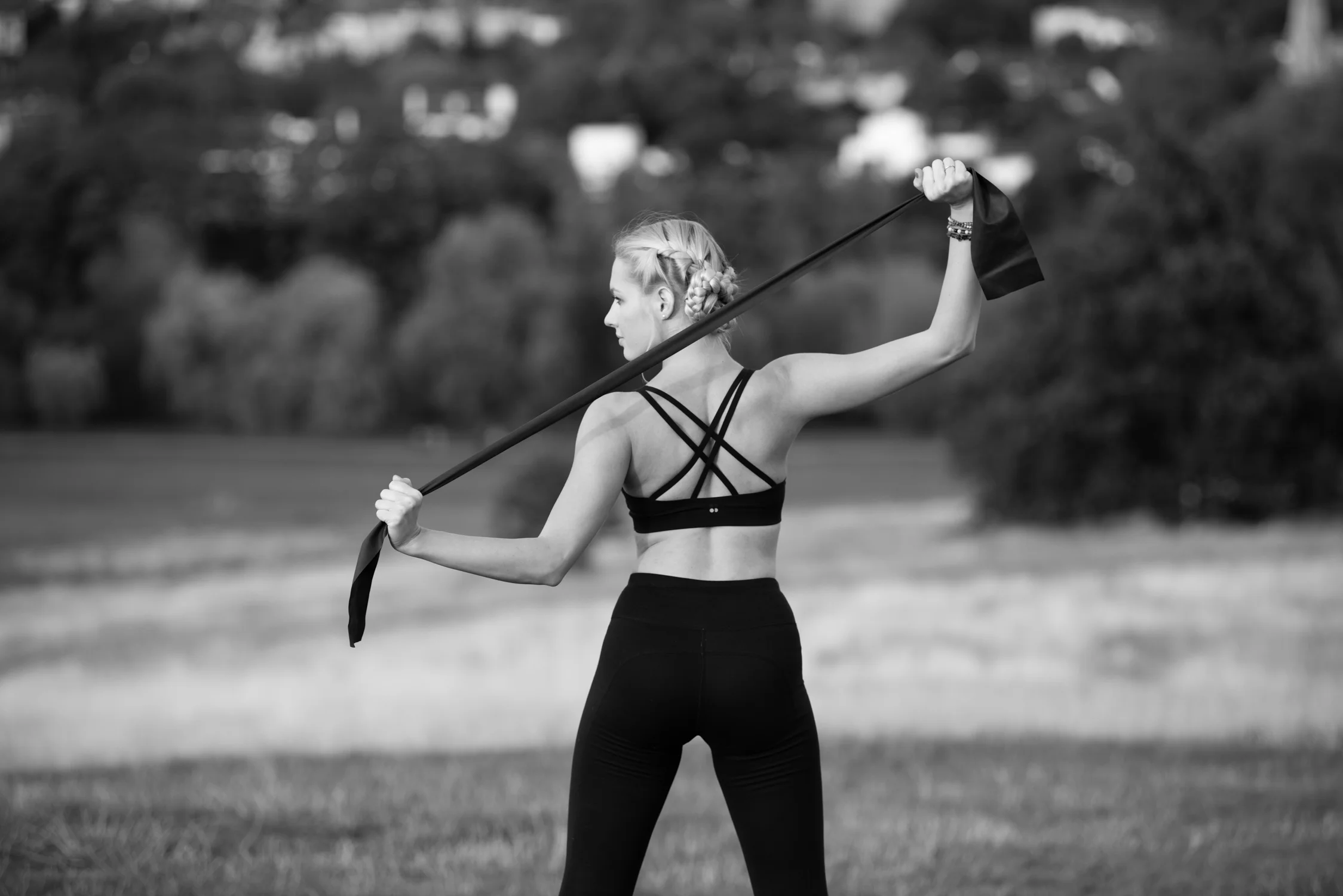 Model: Mercedes Schindler Photographer: Karolina Webb Outfit: Sweaty Betty Location: London
