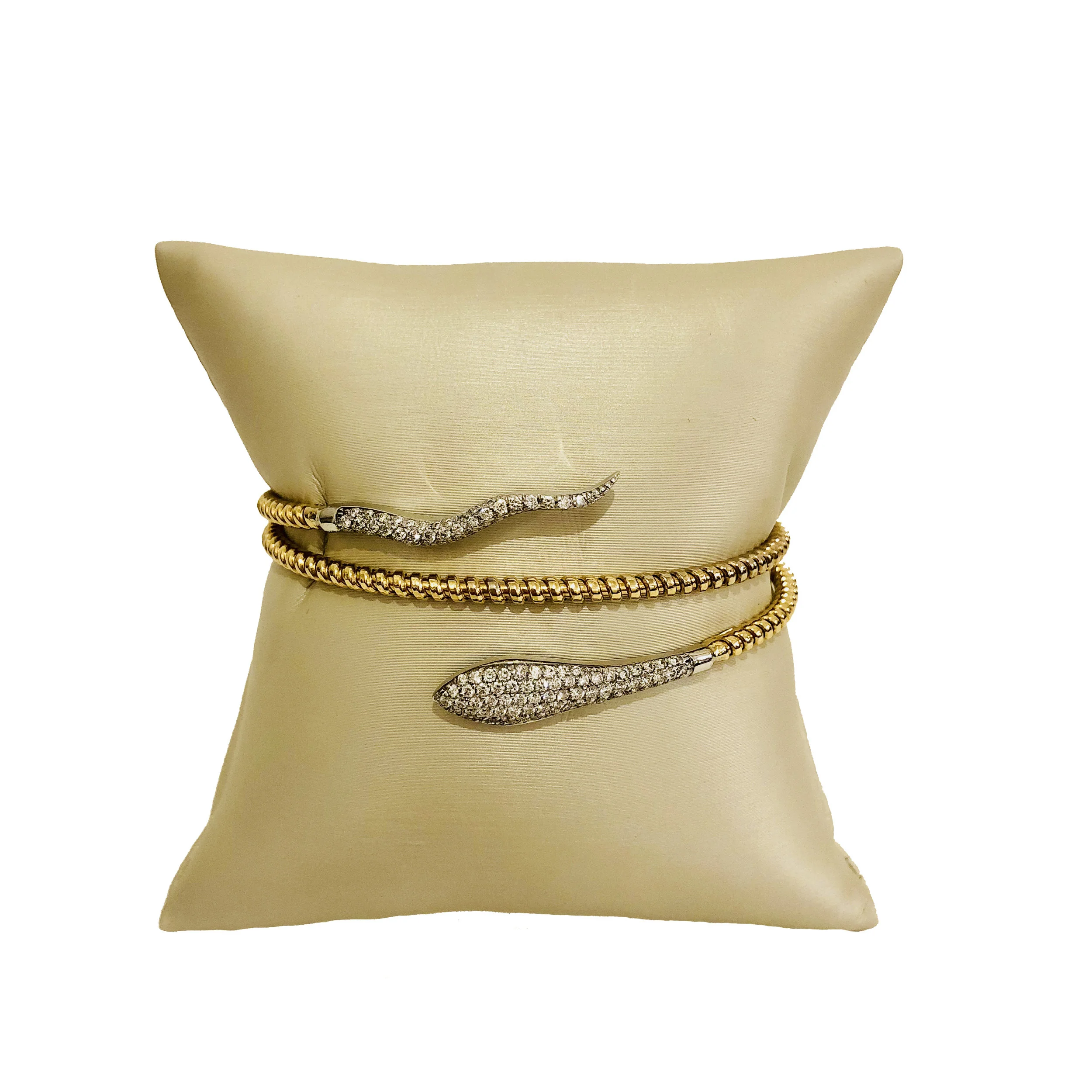 Coiled Snake Wrap Bracelet