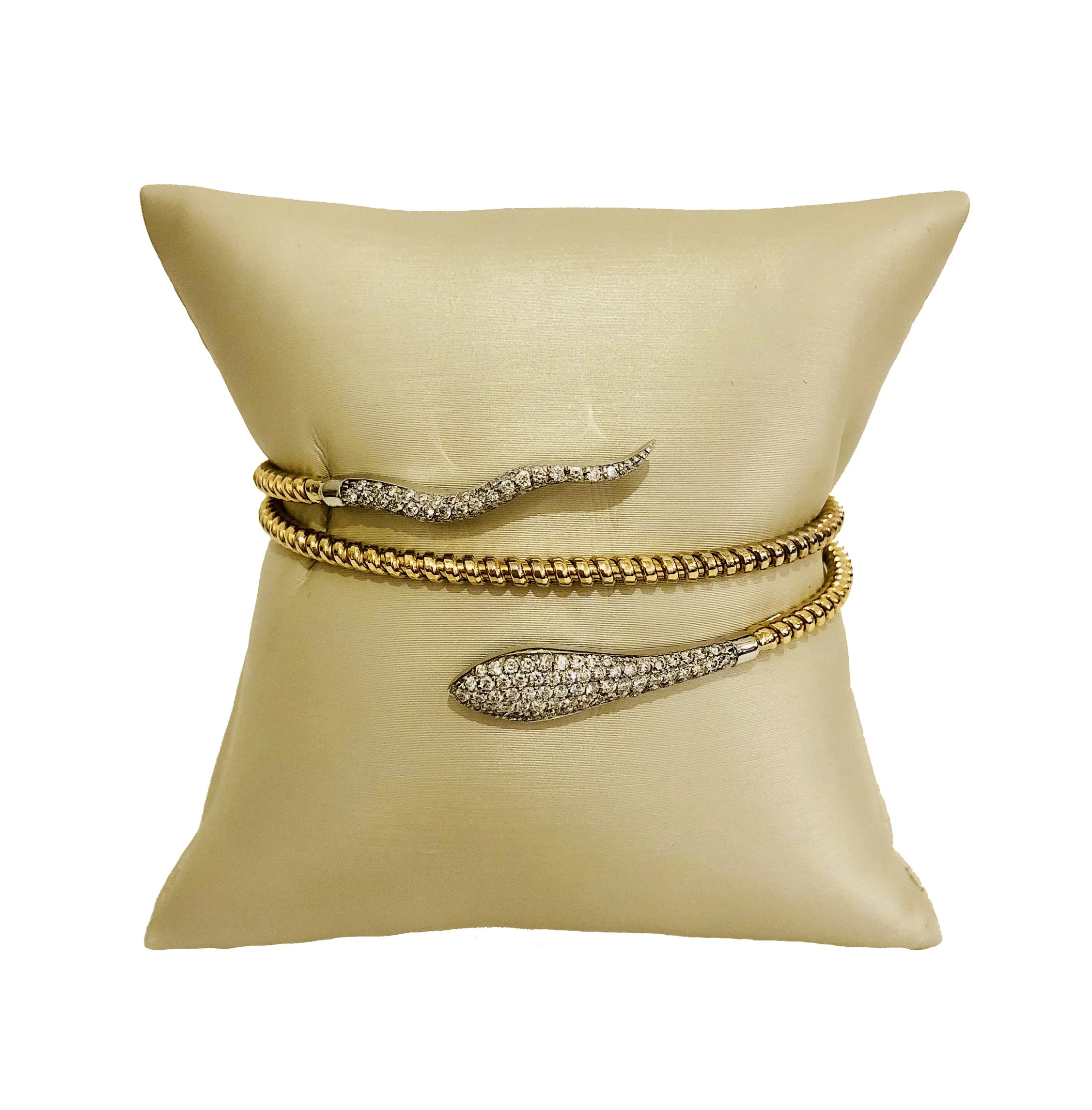 Caroline Waggoner fine + Estate jewelry-Coiled Snake Wrap Bracelet-1.jpg