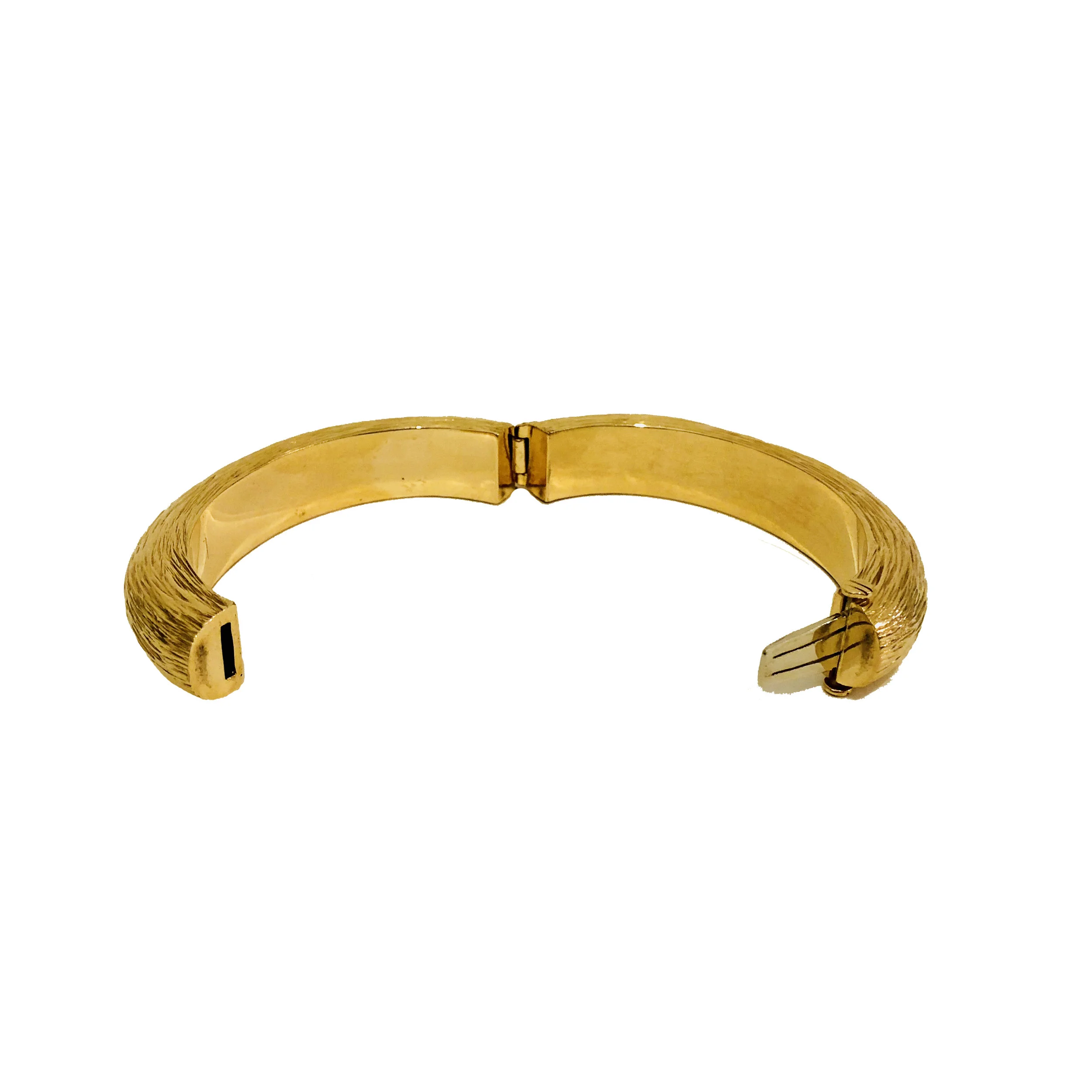 Caroline Waggoner fine + Estate jewelry + Bark Finished Bangle by Tiffany & Co. + 02.jpg