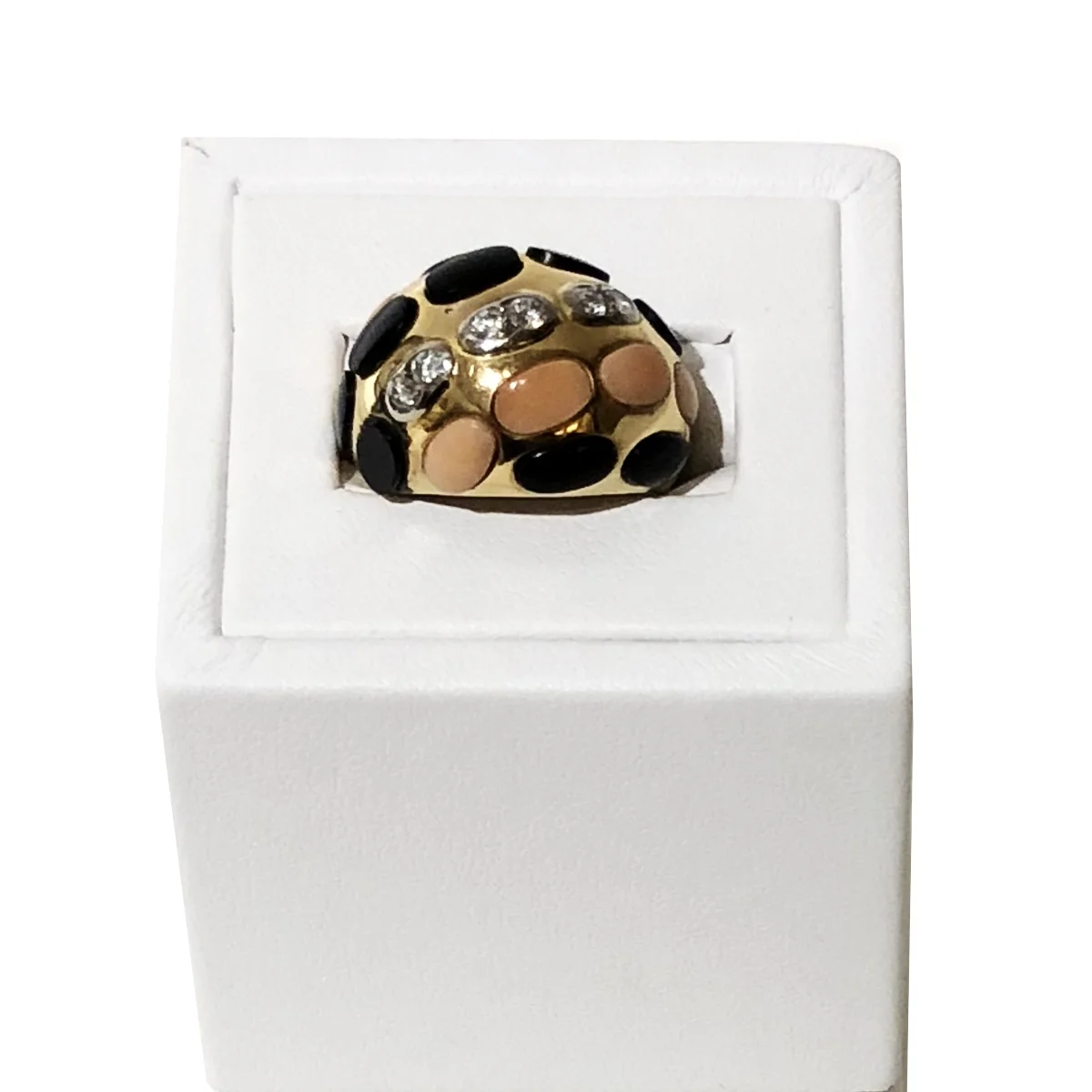Coral + Gold Ring #2 + Caroline Waggoner.jpg