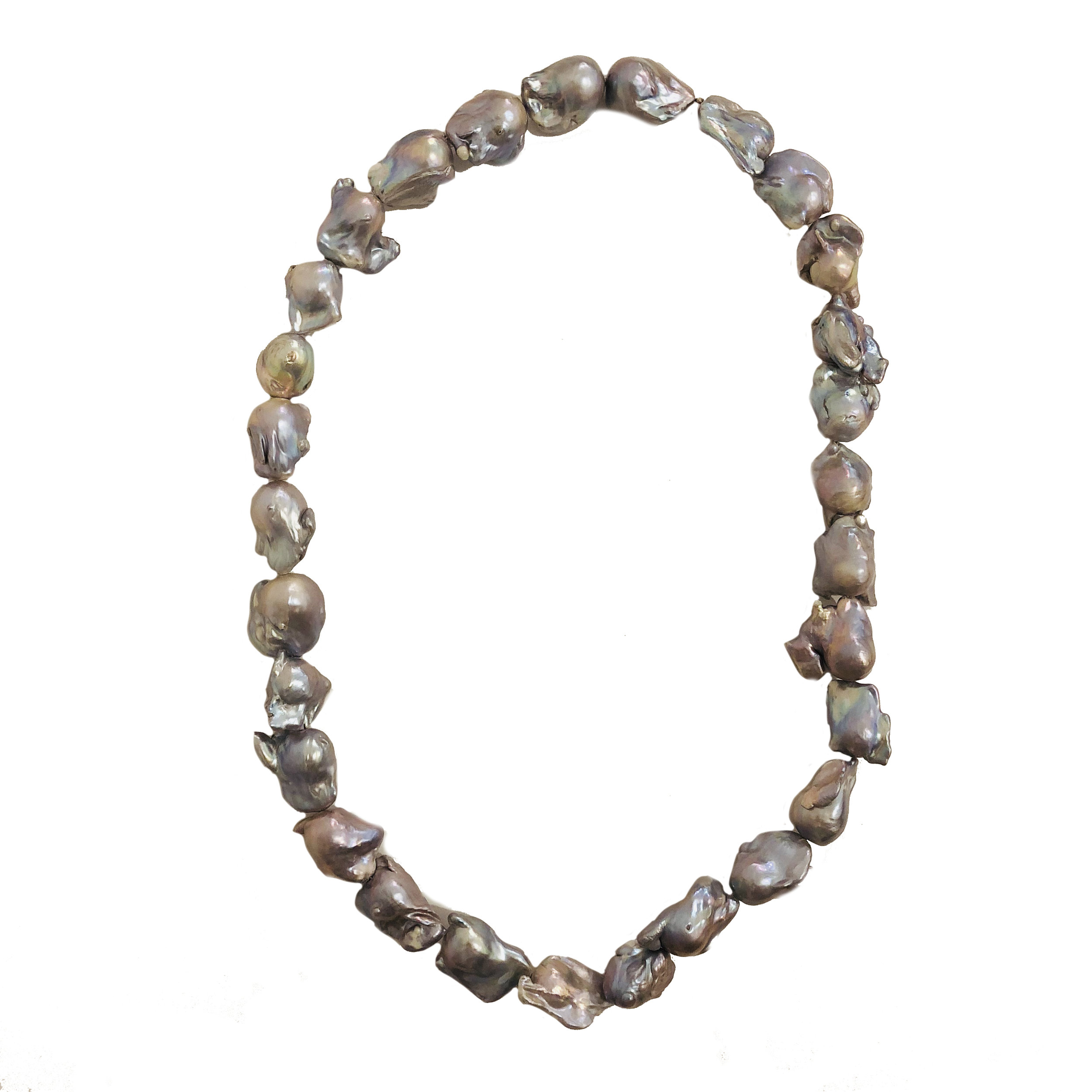 Peacock Grey Tahitian Pearls