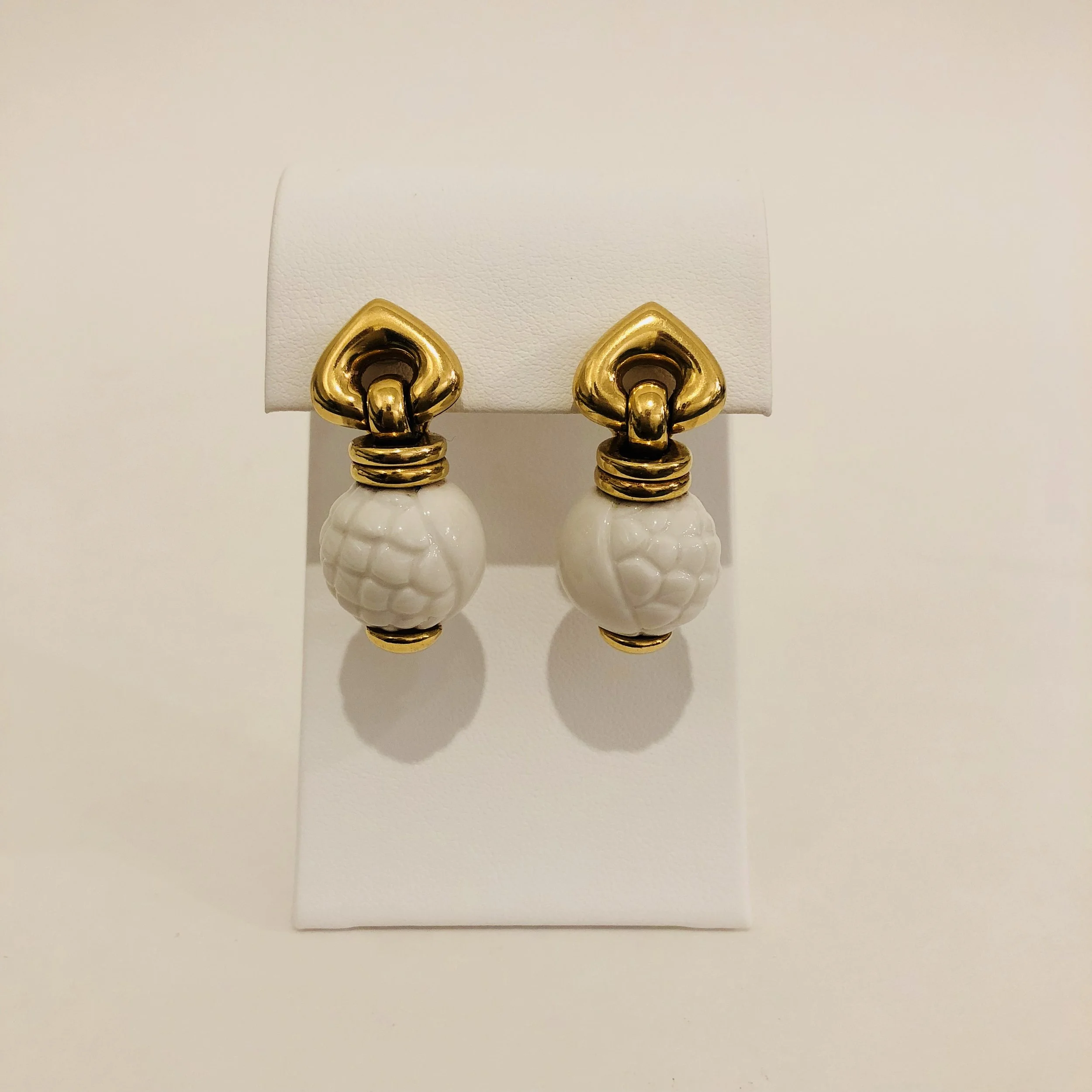Bulgari "Chandra" Ear Clips with posts