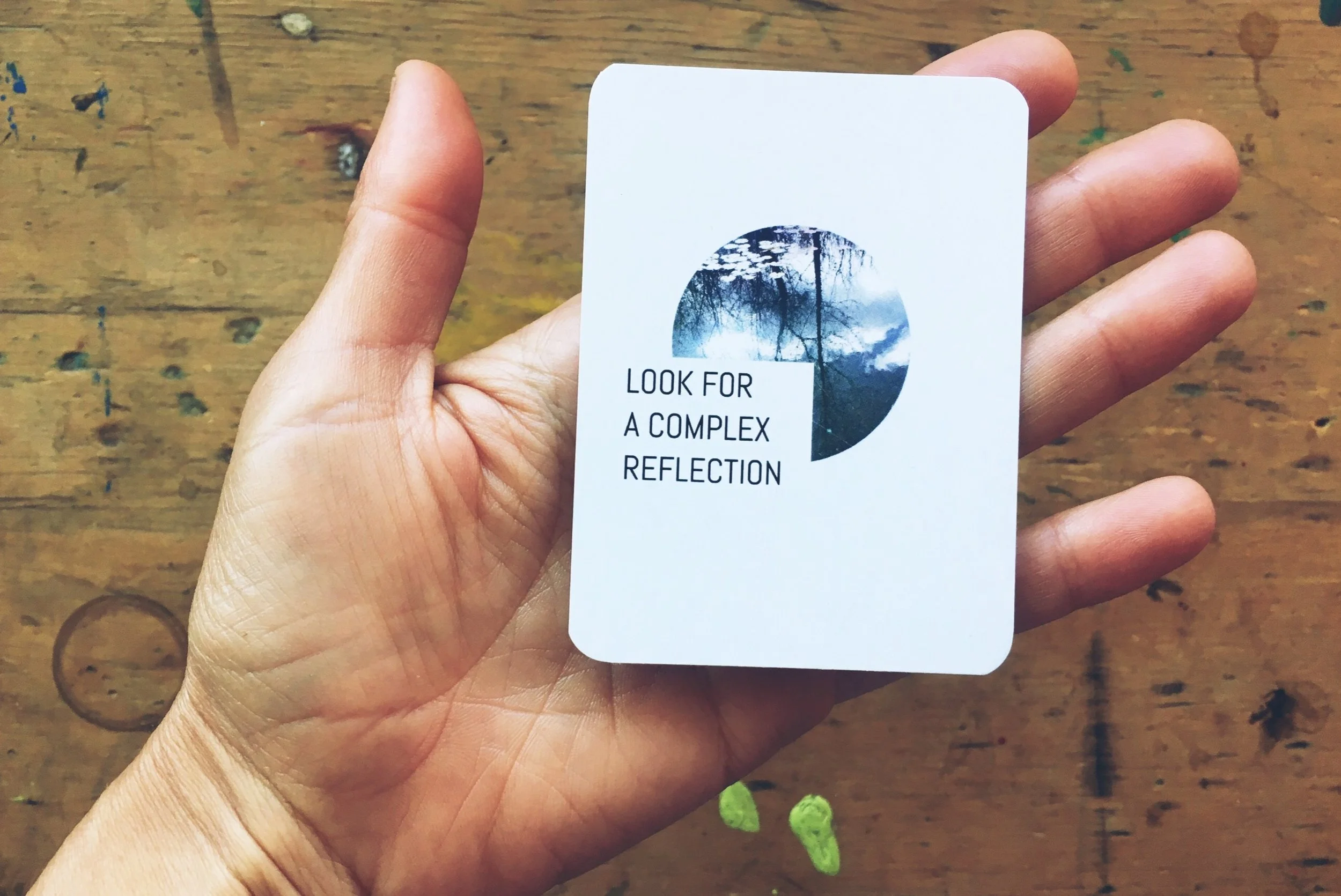 CHERCHER UNE REFLEXION COMPLEXE
