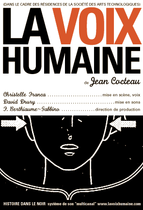 SCÉNE / &quot;La voix humaine&quot; de Jean Cocteau 