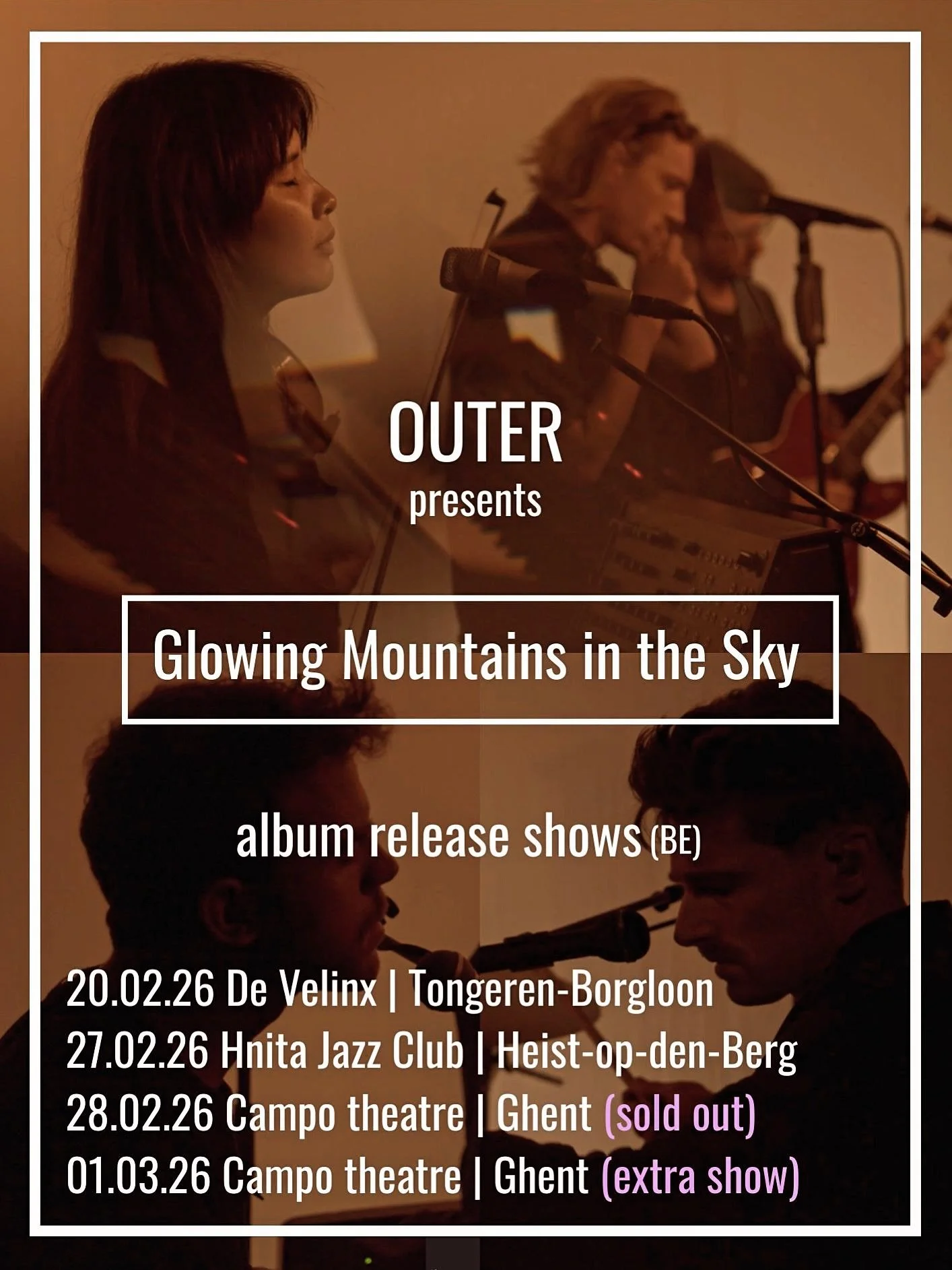 Super excited for this new date in our calendar: @hnitajazzclub on Feb 27th!

Heist-op-den-Berg stole our hearts in 2019, so good to be back in 2026 🤍

(we played @staminee_de_living back then, swipe to see some pictures of our almost 7y younger sel