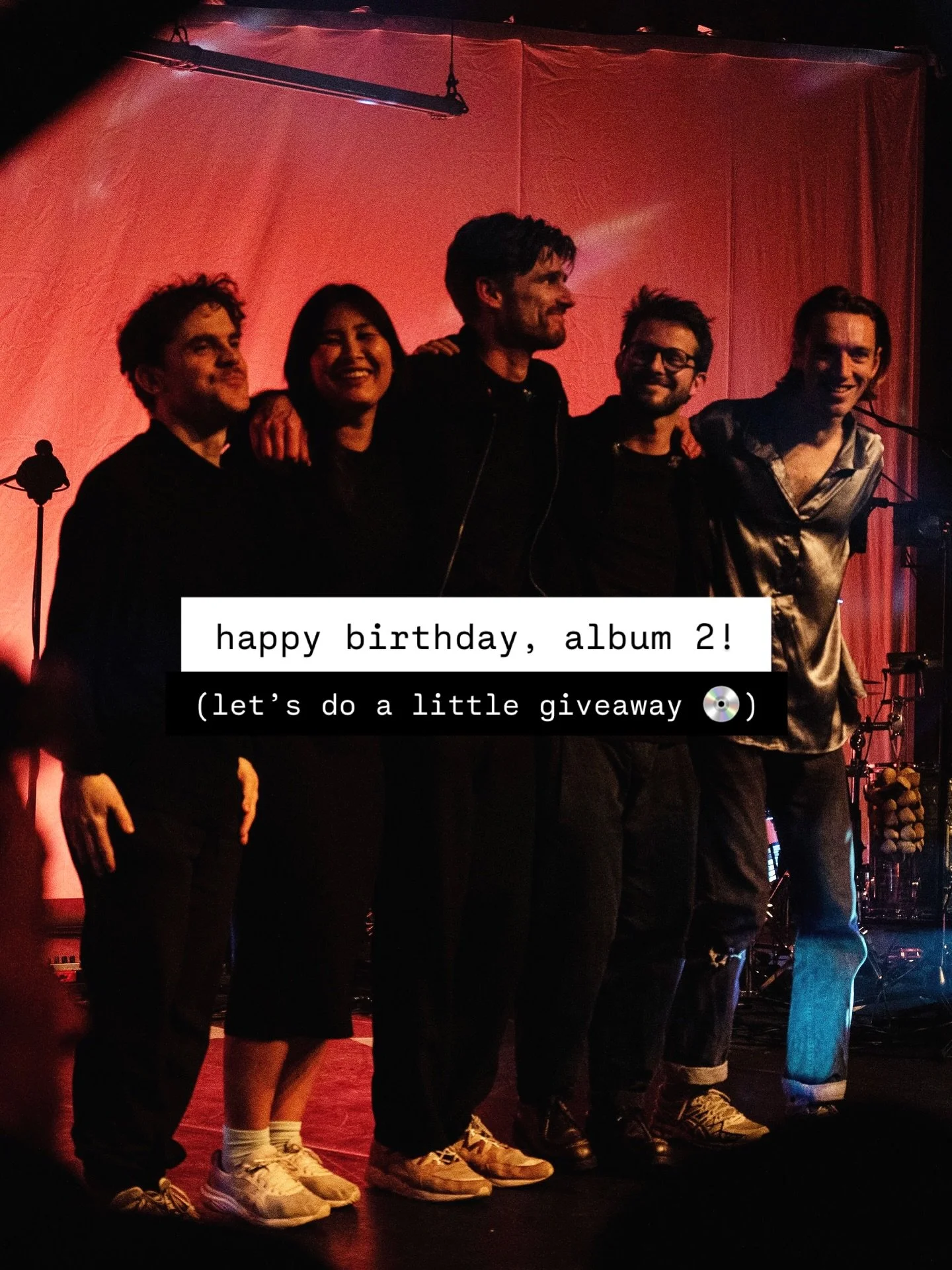 🎁 GIVEAWAY 🎁

&lsquo;Glowing Mountains in the Sky&rsquo; is one month old today!

Want to win a copy of our album?

Just share your favourite track in the comments!
One winner will be selected on Monday.

Bonus points for tagging a friend who shoul