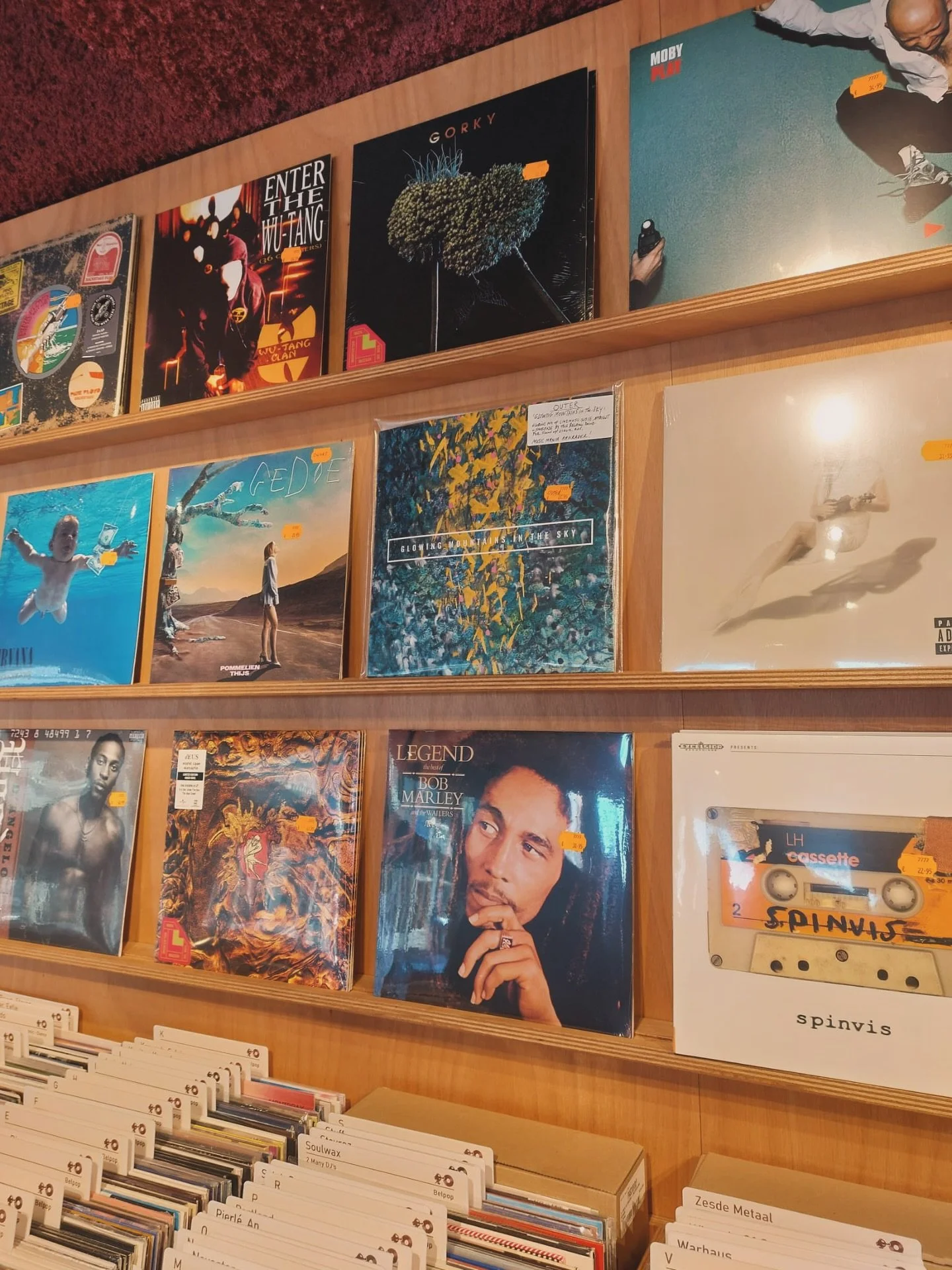 Our new vinyl records are 50% sold 🦄 
which means we reached the point of not losing money on making them, hurrah!

many thanks @ everyone who already bought one 🤍

you can find them in every record store in Gent (BE), or order one through Bandcamp