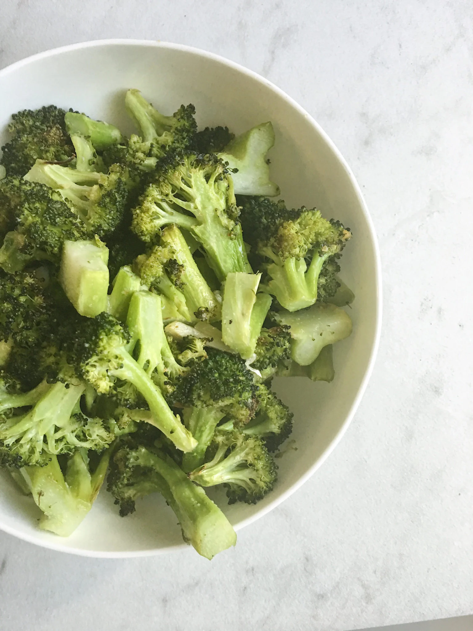 coconut-roasted broccoli