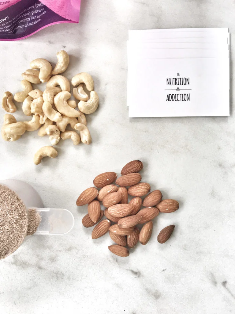 walnuts, pecans, business cards