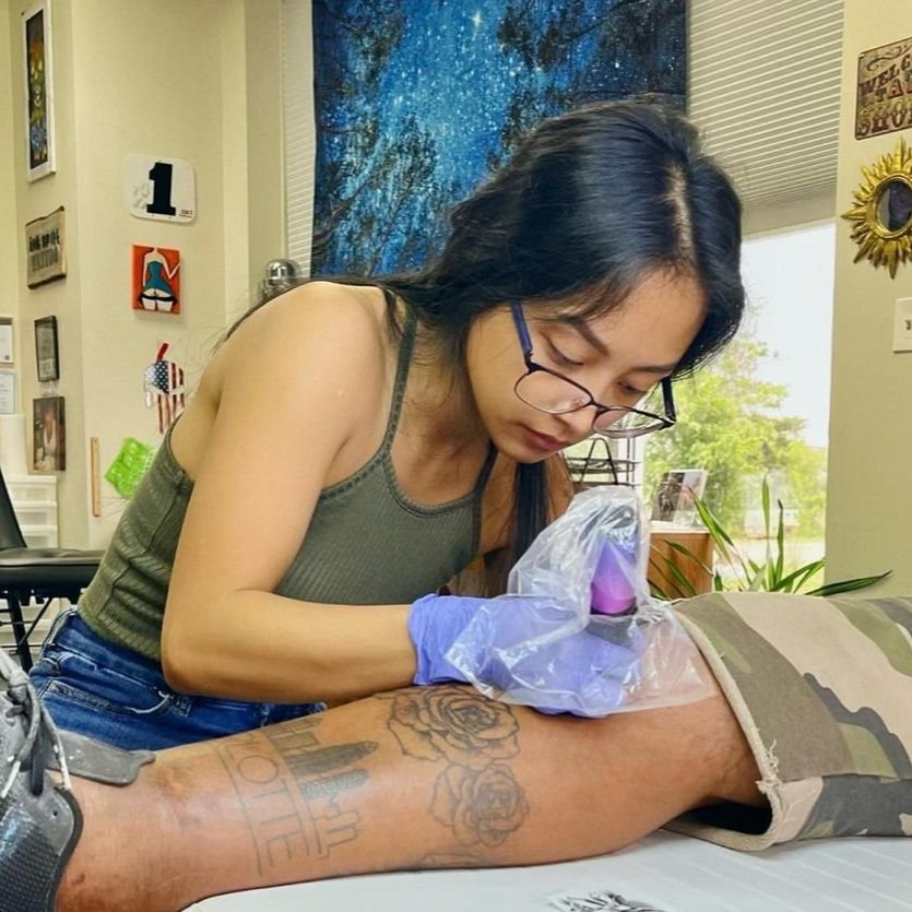 Kimi Leger  Best Tattoo Artist Asheville NC  Sacred Lotus Tattoo  Tattoo  Shop Asheville NC