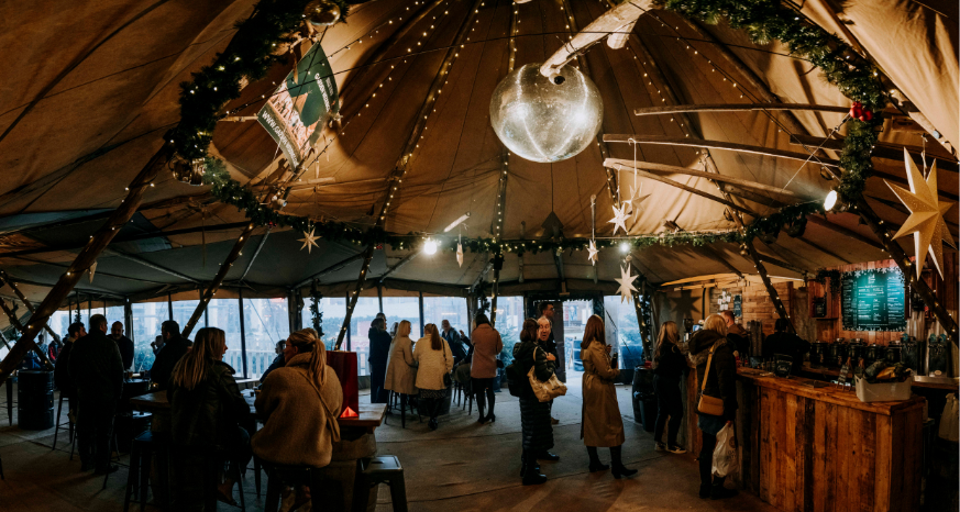 Chesterfield Tipi Christmas