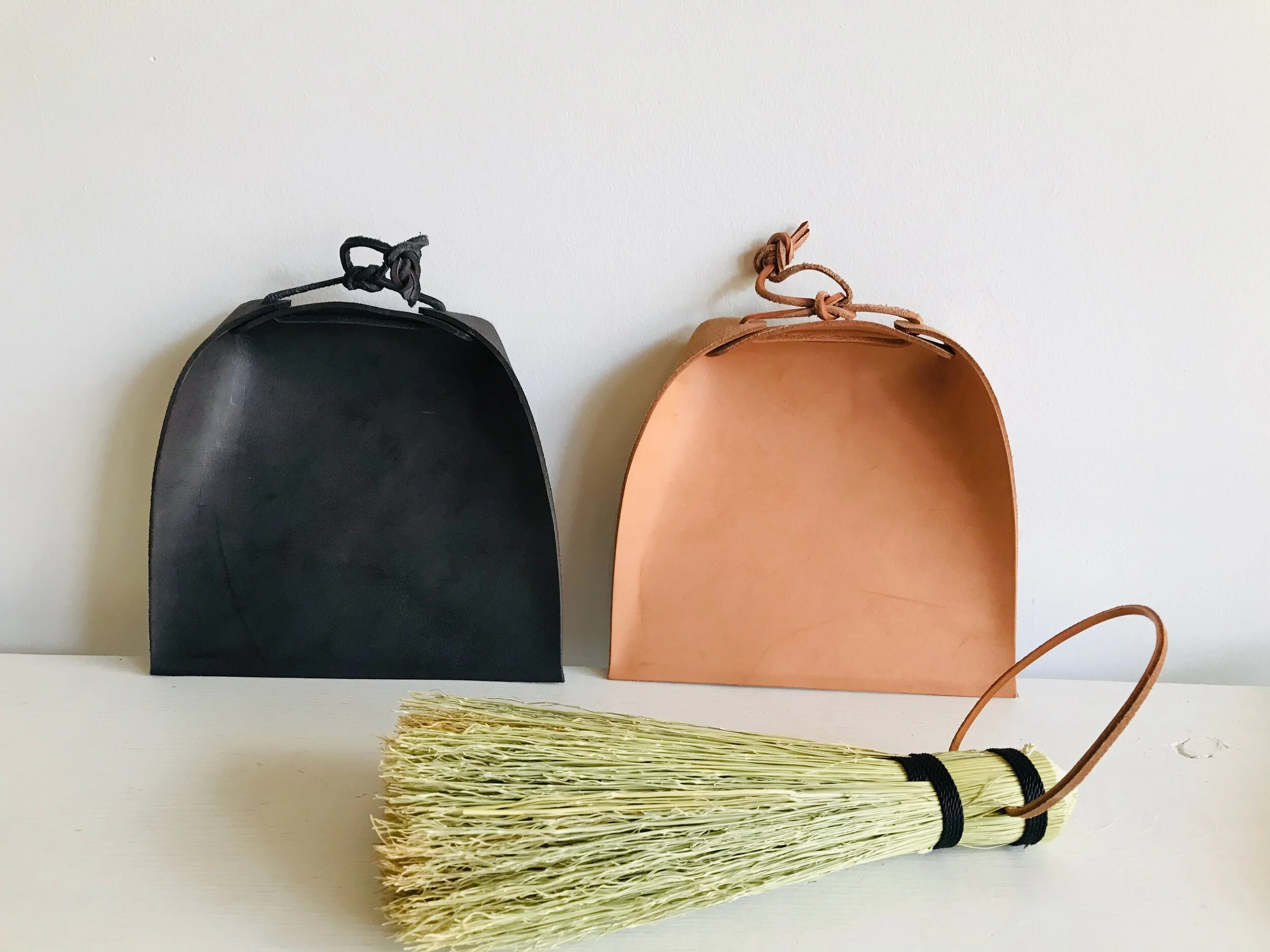 leather dustpan