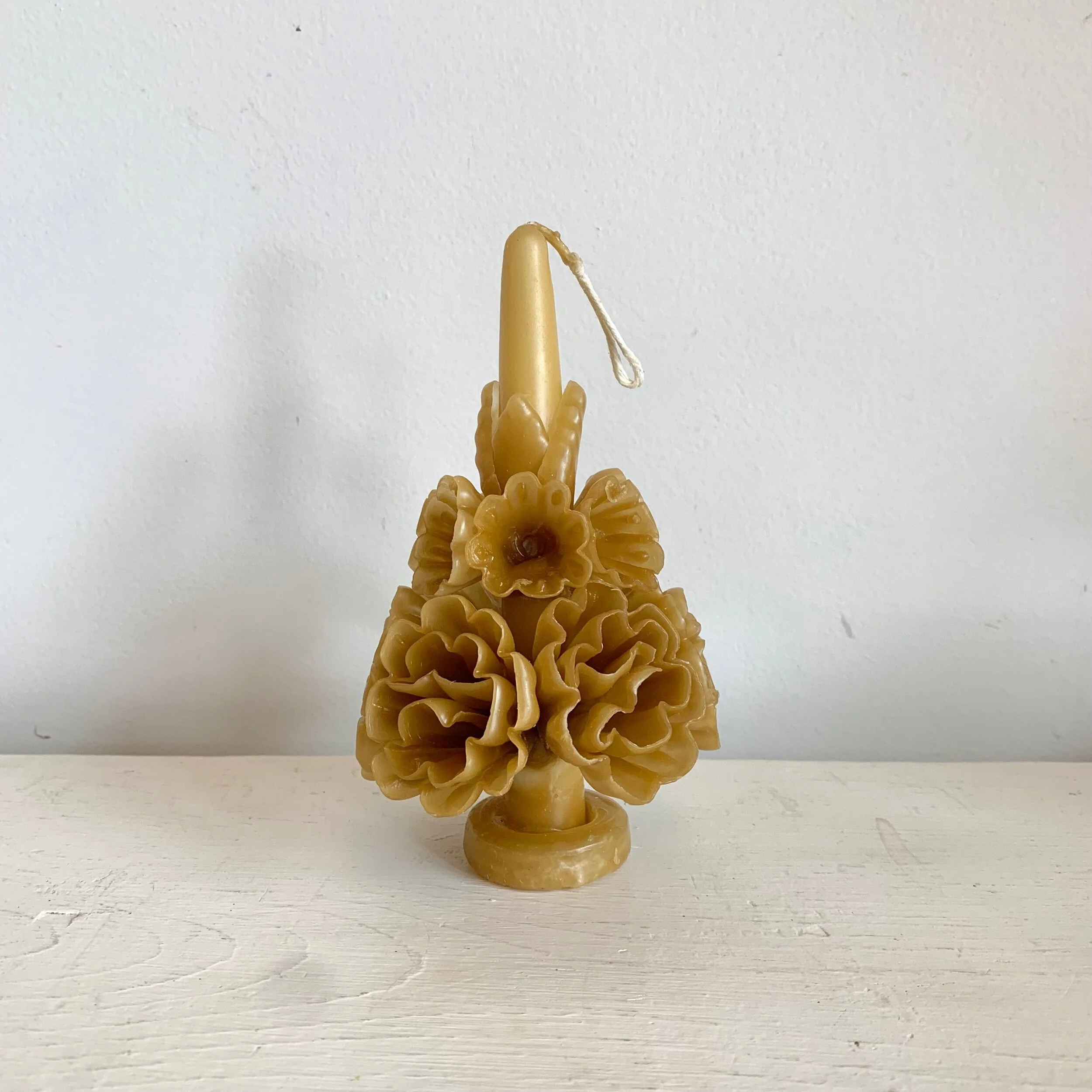 oaxacan floral candle