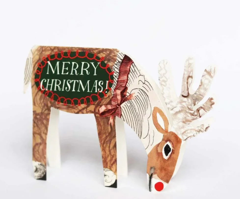 reindeer card