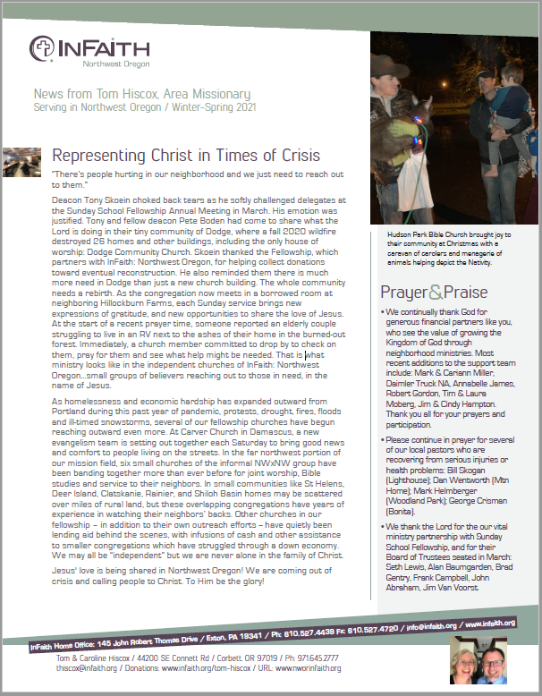 Representing Christ in Times of Crisis