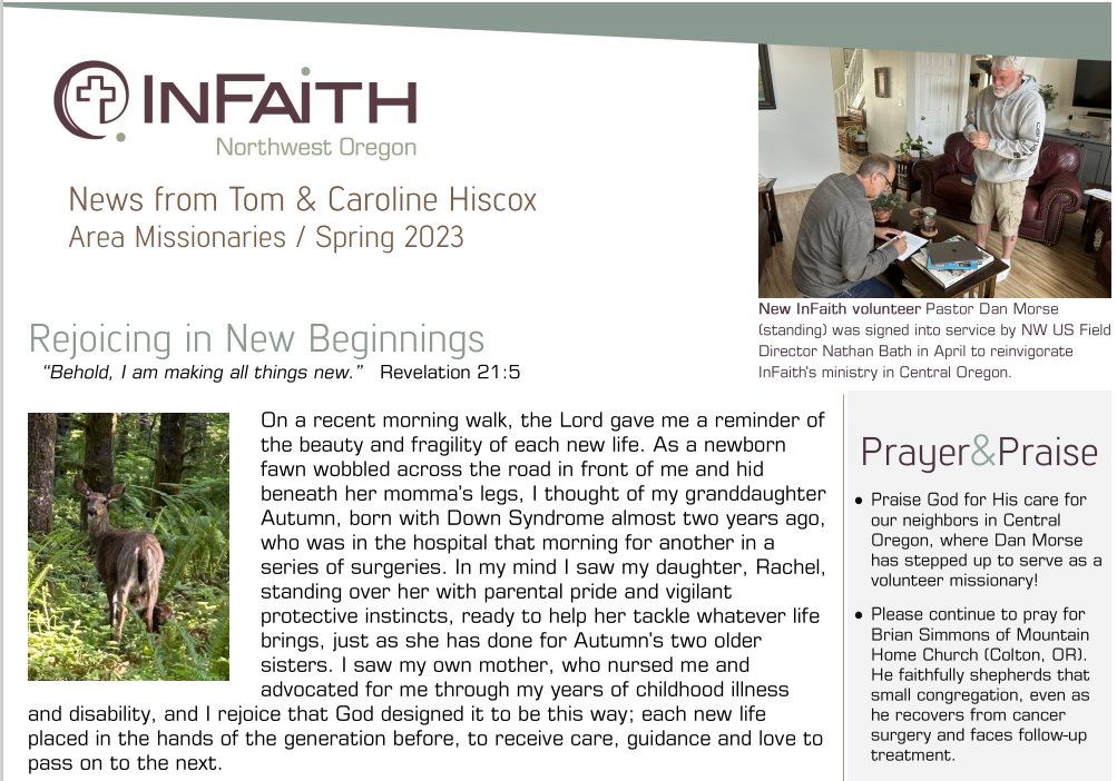 Rejoicing in New Life!