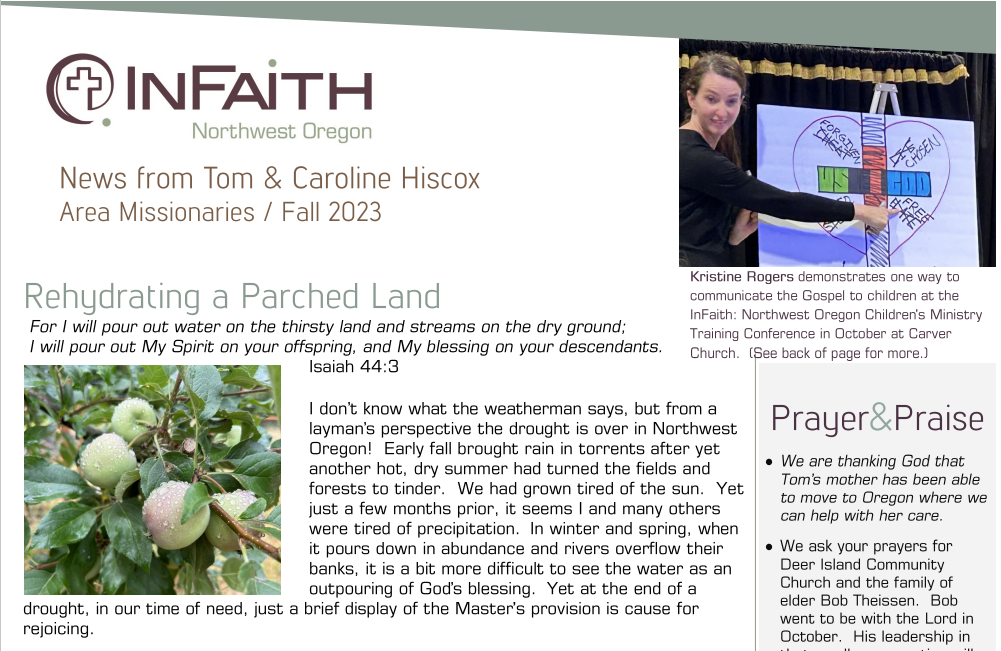 Fall Newsletter is Ready for You!