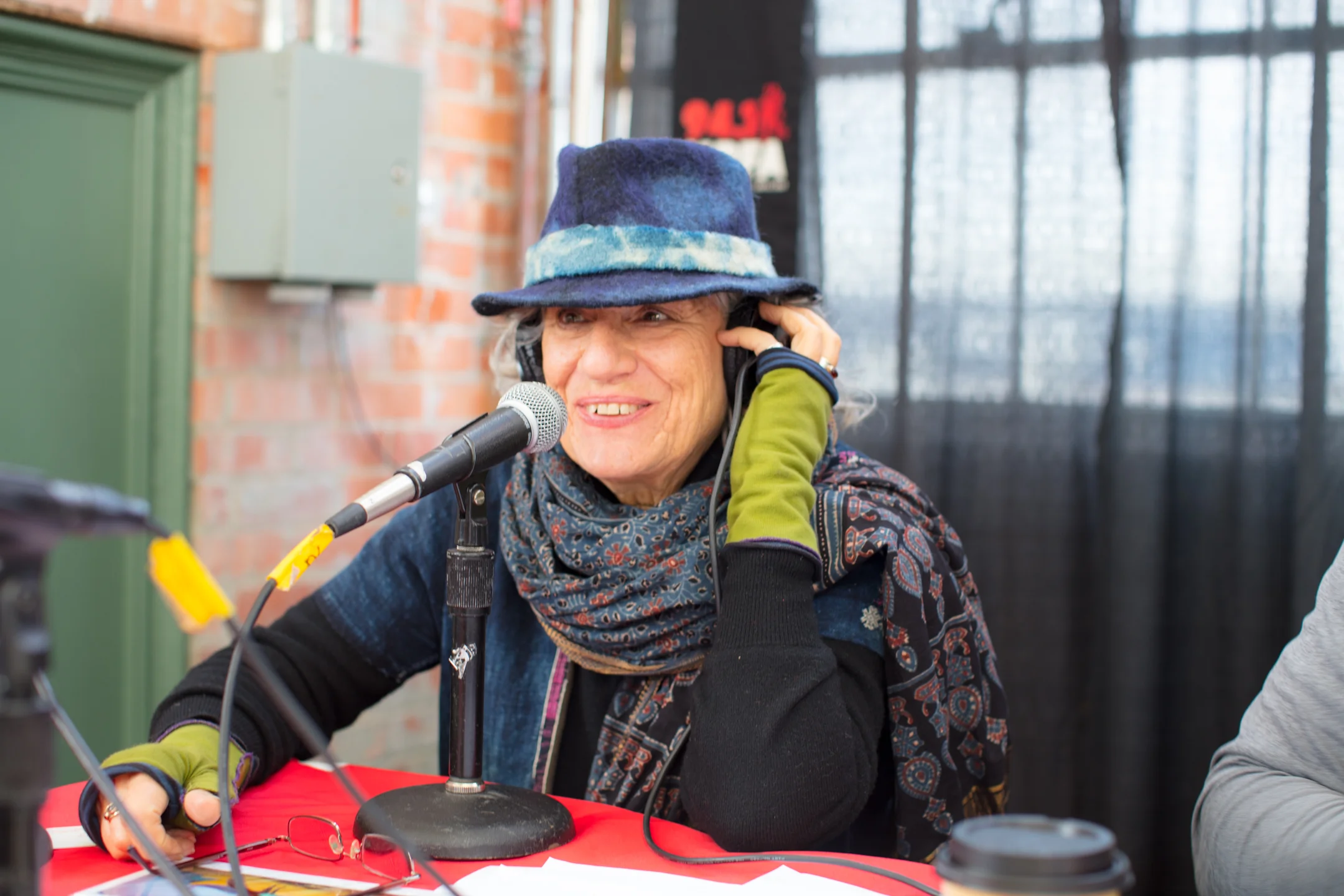 KPFA broadcasts live from the Fair from 9am-noon both days, interviewing exhibiters and fair go-ers.