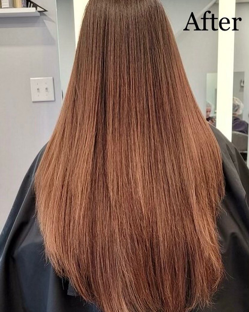 Swipe Left ⬅️ GAME CHANGER transformation! Lasio Keratin Treatment by @colorbygail 
.
.
.
.
.
.
.
.
.
.
#swipeleft #gamechanger #hairtransformation #behindthechair #wednesday #humpday #radnorpa #waynestylist #phillyhairstylist 
#keratintreatment 
.
.