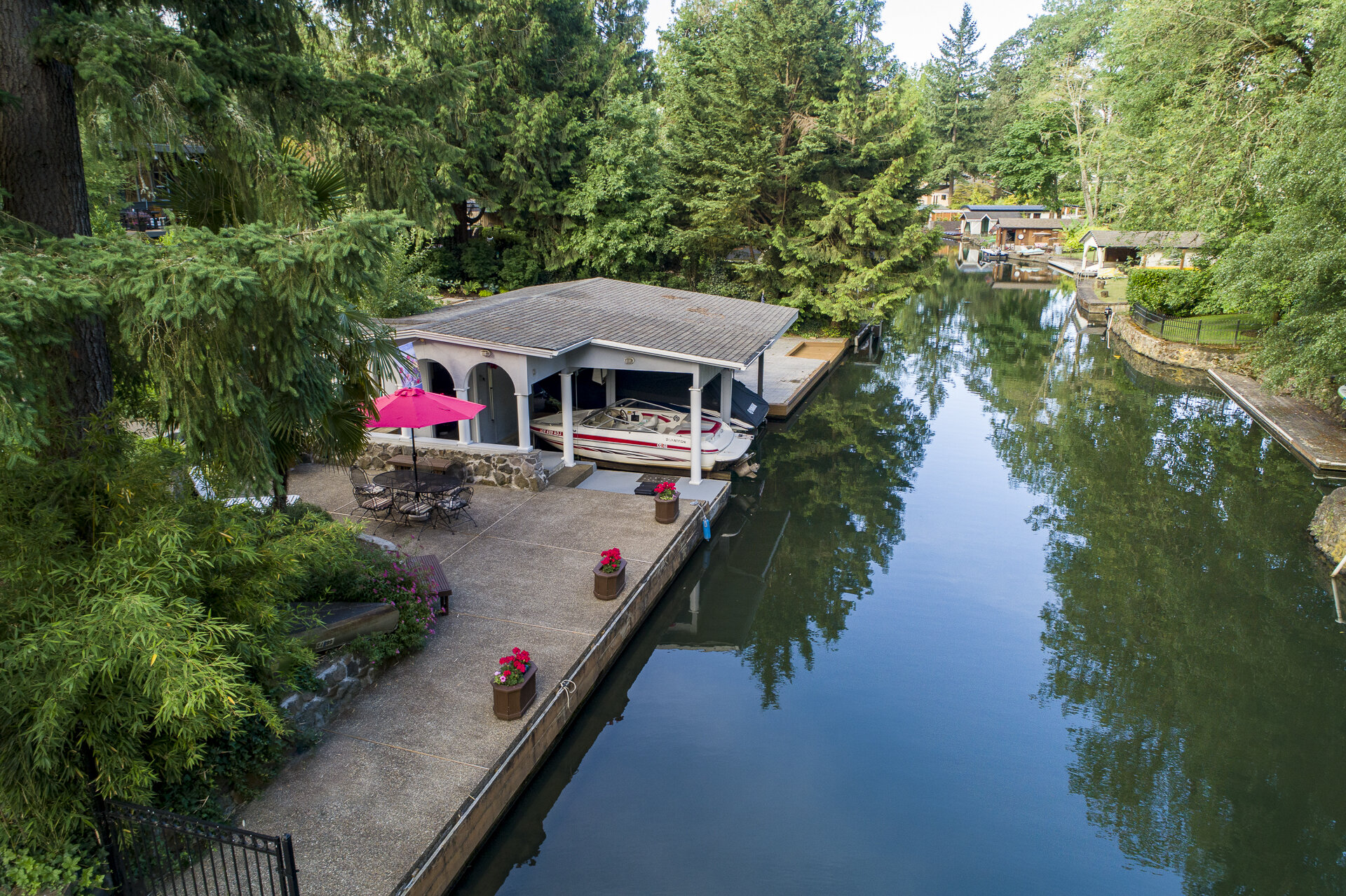 The canal by Lake Oswego
