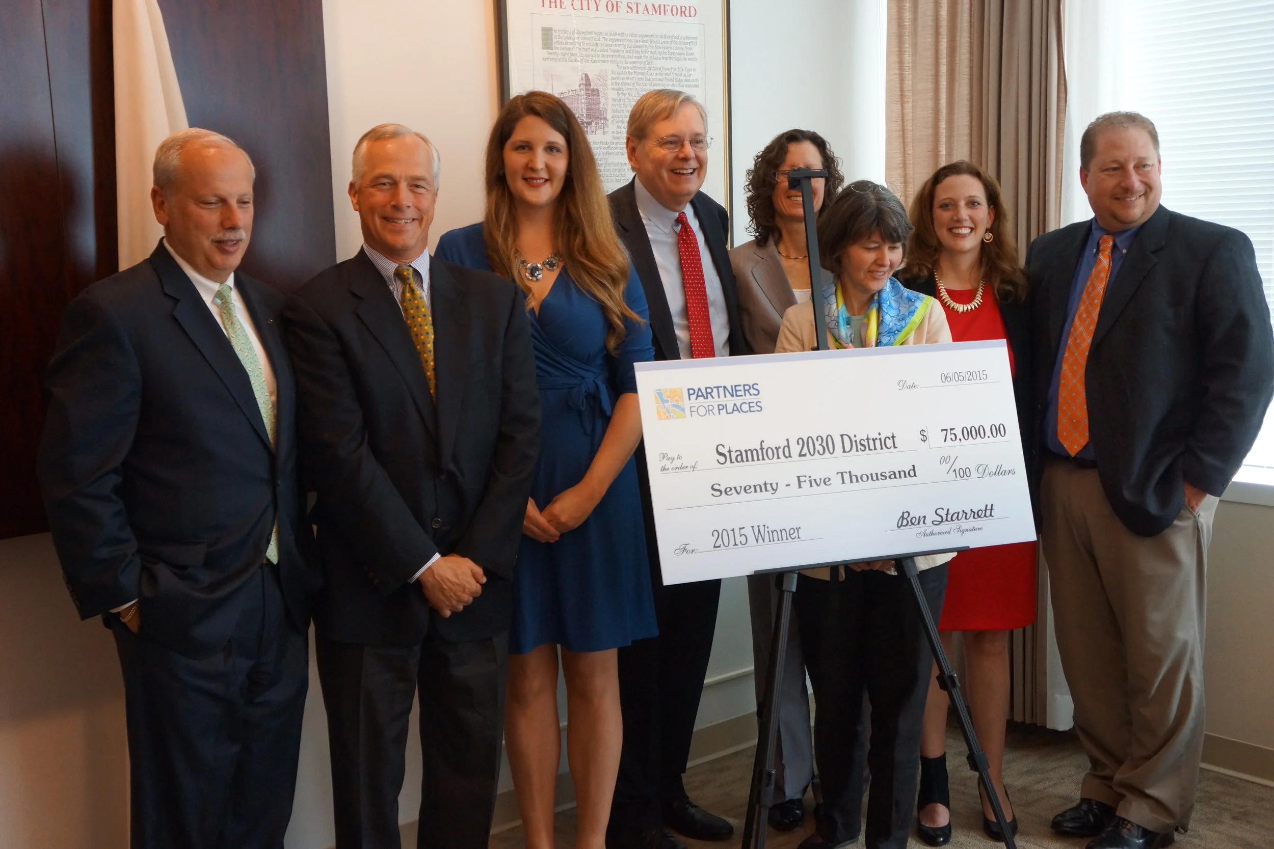 Stamford 2030 district receives grant award