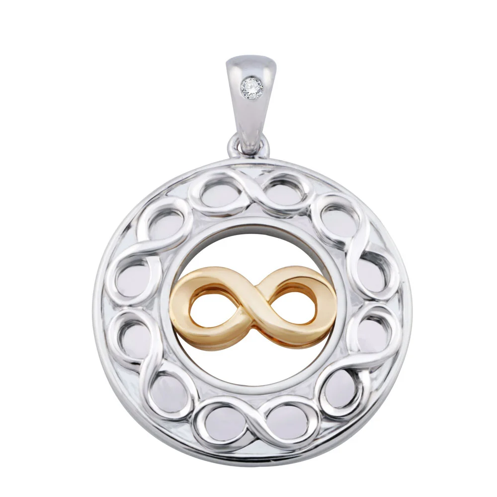 Infinity Filigree Pendant
