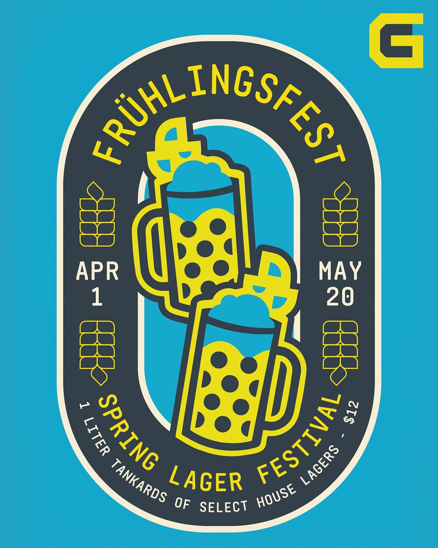 🌸🍻 Dive into the spirit of spring at the Fr&uuml;hlingsfest: Spring Lager Festival! 🍻🌸 

From April 1 to May 20, join us at GameCraft Brewing Anaheim for a celebration of crispi brews. Indulge in Liters of select House Lagers for just $12! 🍺 

D