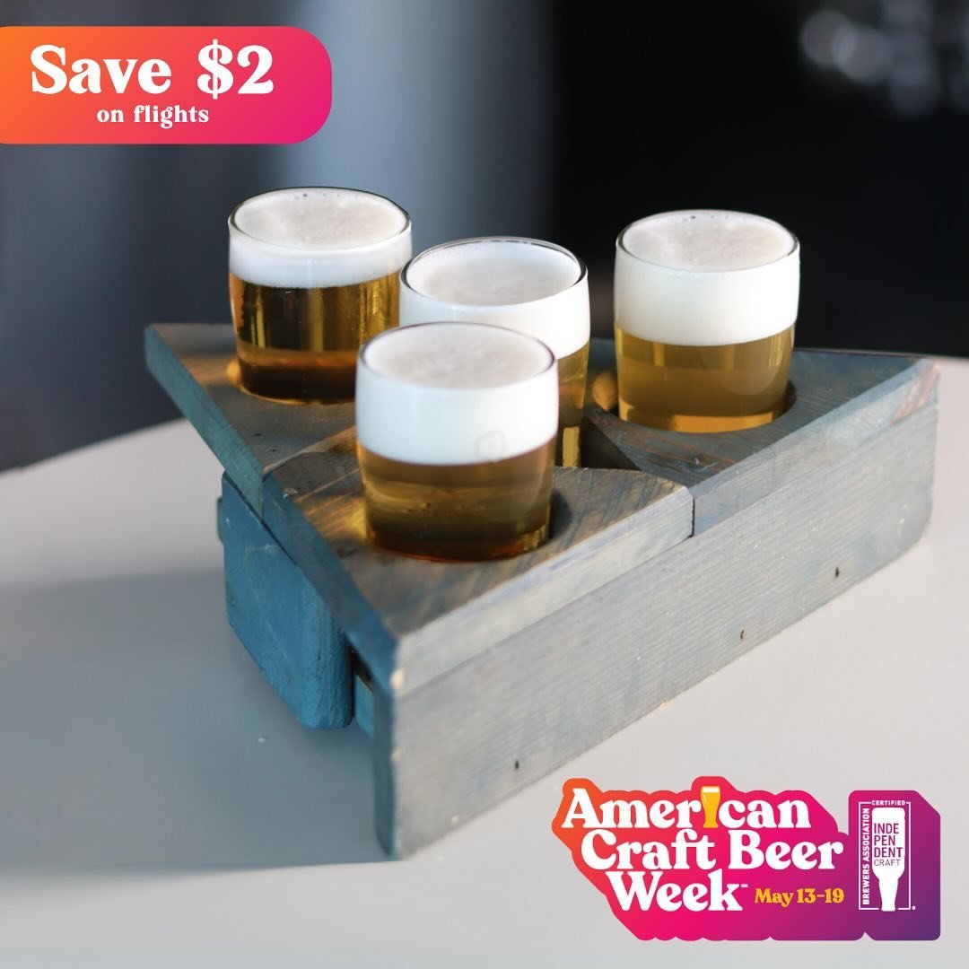 Celebrate American Craft Beer Week with us! 🍻 

From May 13th to 19th, immerse yourself in the spirit of independence and enjoy some crispy deals: Save $20 on any mixed case, plus take $2 off CYO taster flights. 

GameCraft Brewing is proud to be a 