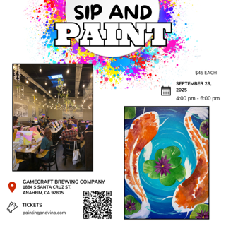 Painting & Vino 4-6pm