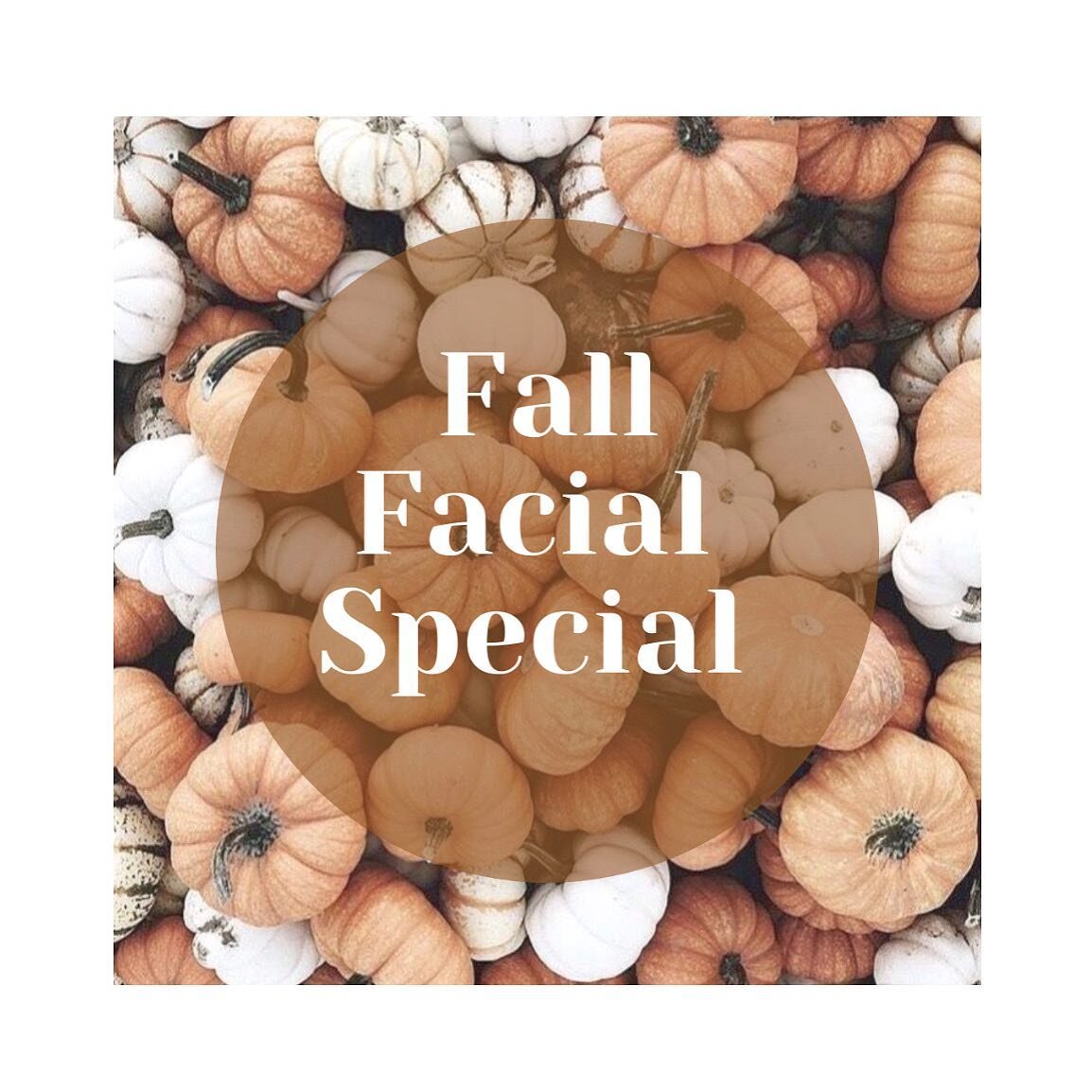 September 🎃 Special !!!!

I know I&rsquo;m early &amp; Fall technically doesn&rsquo;t start till a little later, but why not 🤷🏻&zwj;♀️ 

Tend to your skin health with a relaxing facial 🧖🧖&zwj;♀️ For the month of September I&rsquo;m offering 20% 