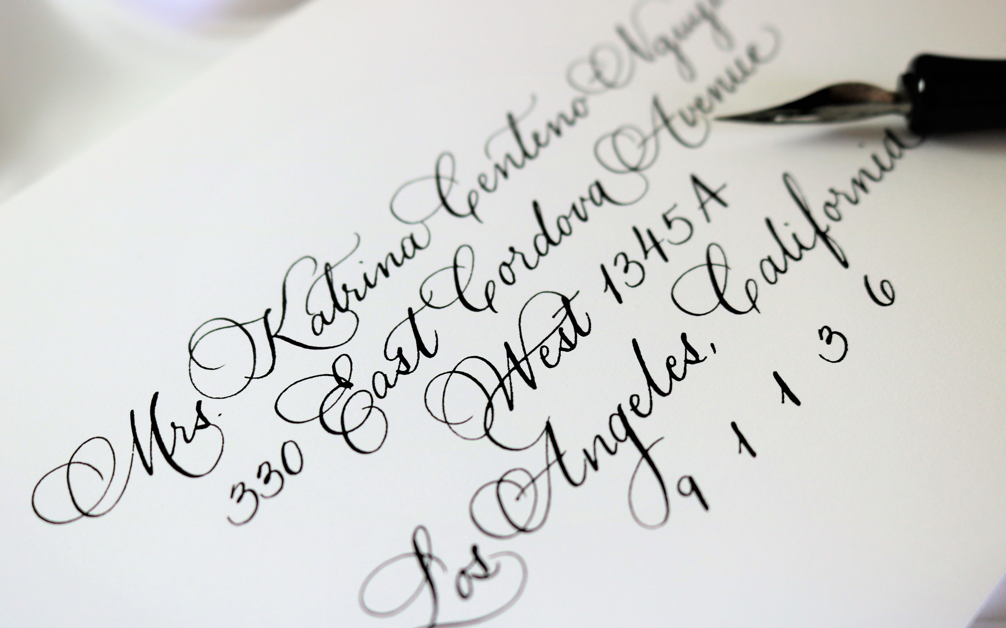 Calligraphy Katrina