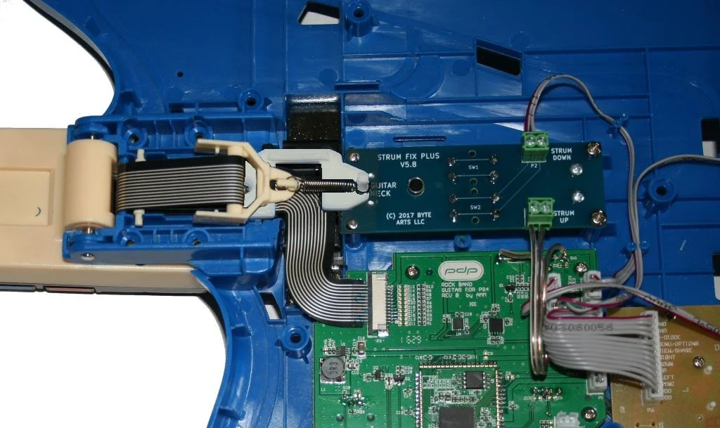 behold, the new strummer in all its awesomeness!