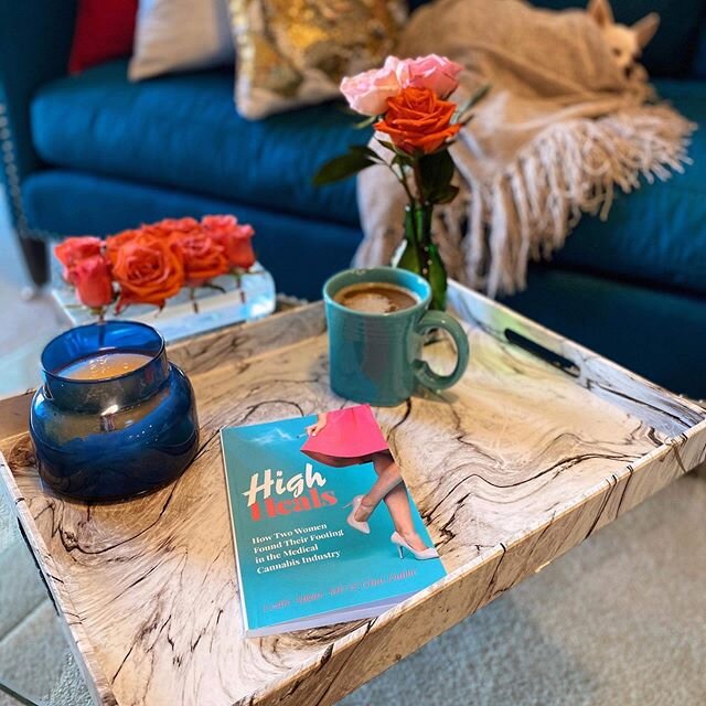 How we&rsquo;re surviving the quarantine&hellip; 
Healthy meals 🍉
Fresh air ☀️
Coffee ☕️ Cannabis 💚
Puppy snuggles🐾
.......&amp; our favorite books! 📚 
So, if you haven't already grabbed @highhealsbiz , what are you waiting for?! Psssst- the Kind