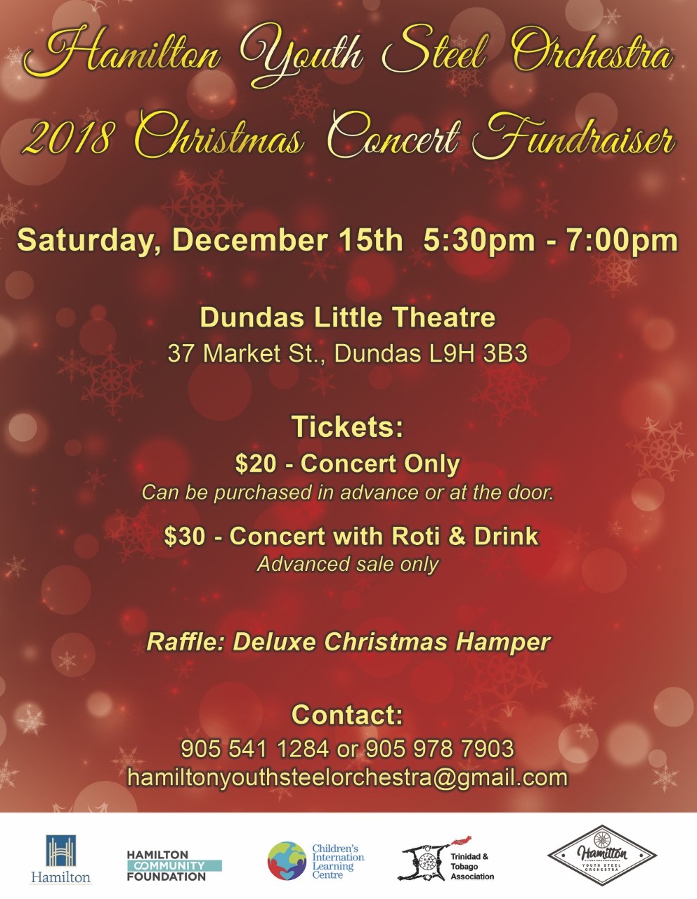 HYSO Fundraiser &amp; Christmas Concert 
