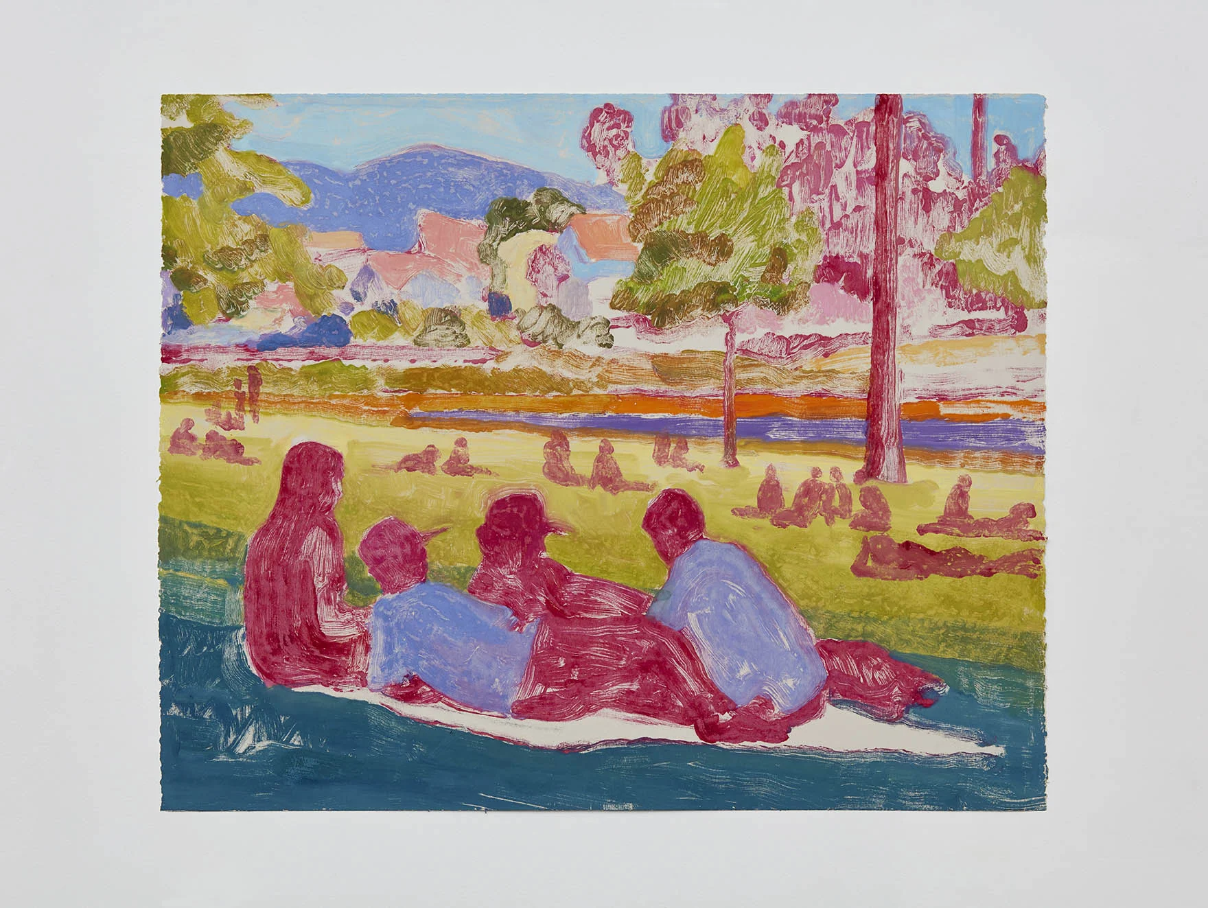 Lakeside, study, 2017