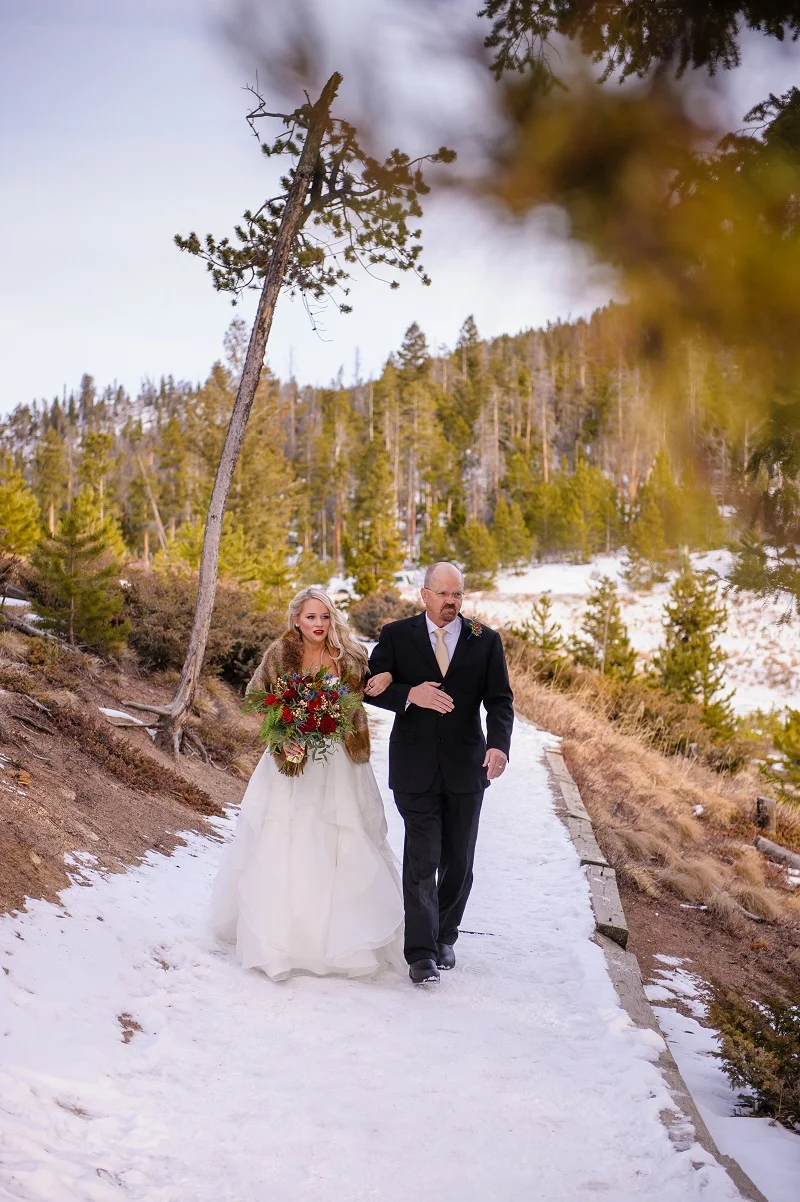 Solo flute wedding ceremony music at Sapphire Point in Dillon, Colorado