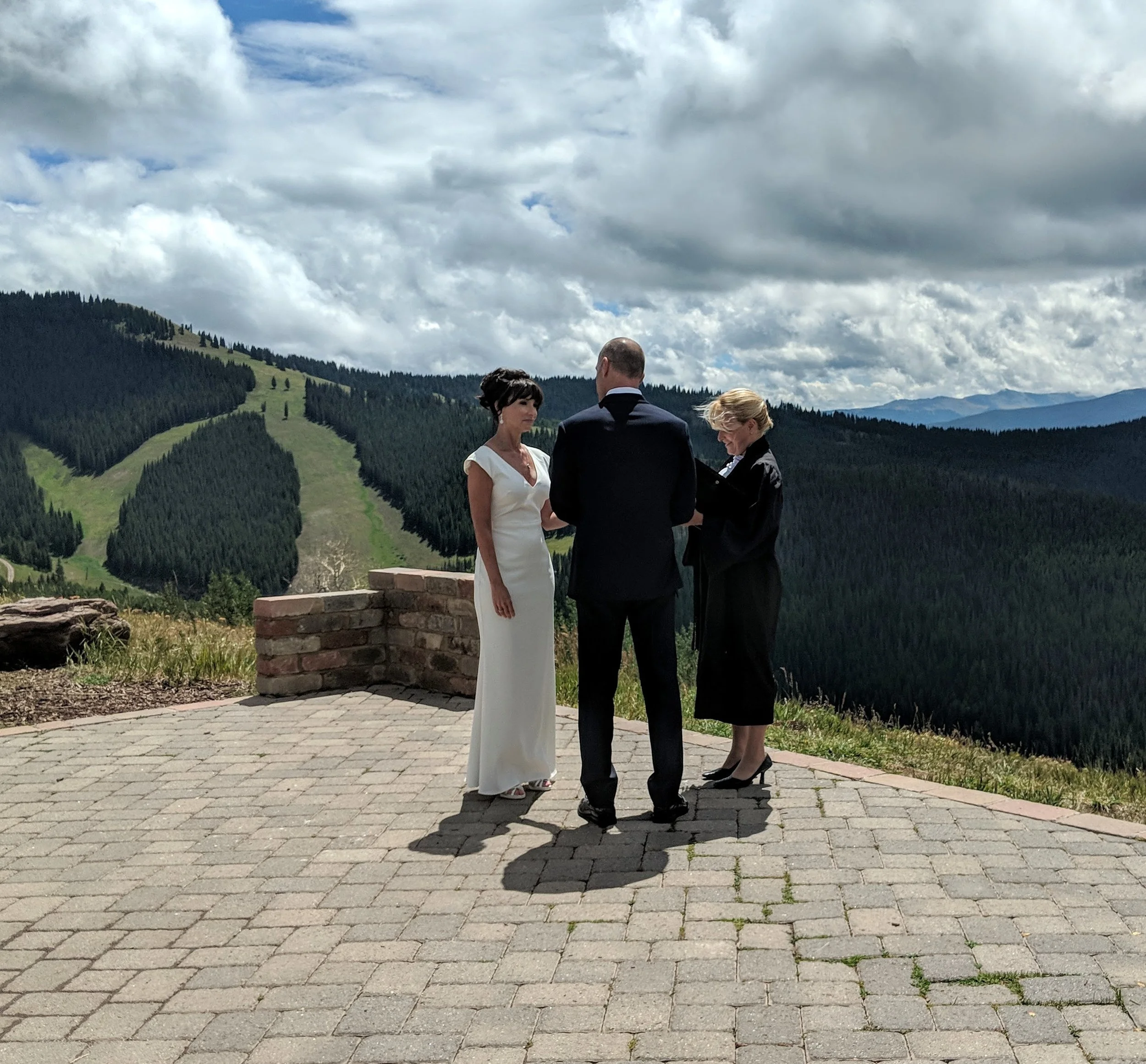 Flute and Violin Duo Wedding Music in Vail, Colorado - Vail Wedding Deck