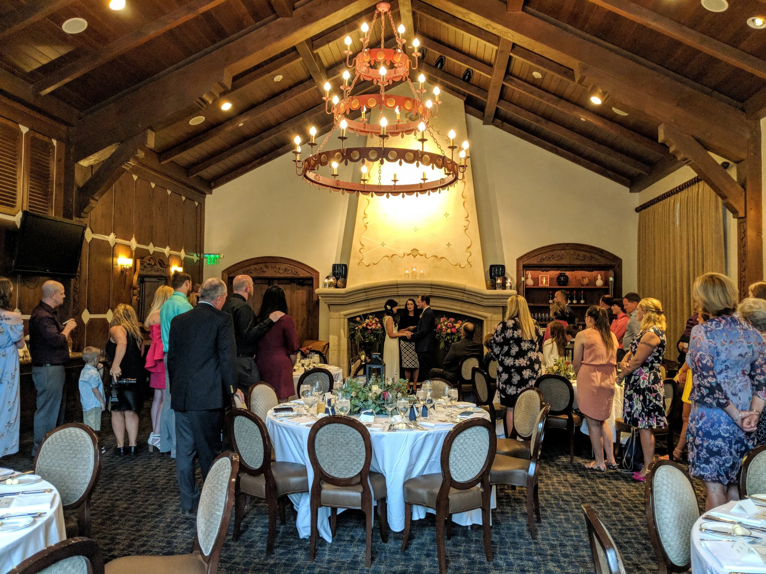 String trio wedding and reception music at the Arrabelle in Vail Square