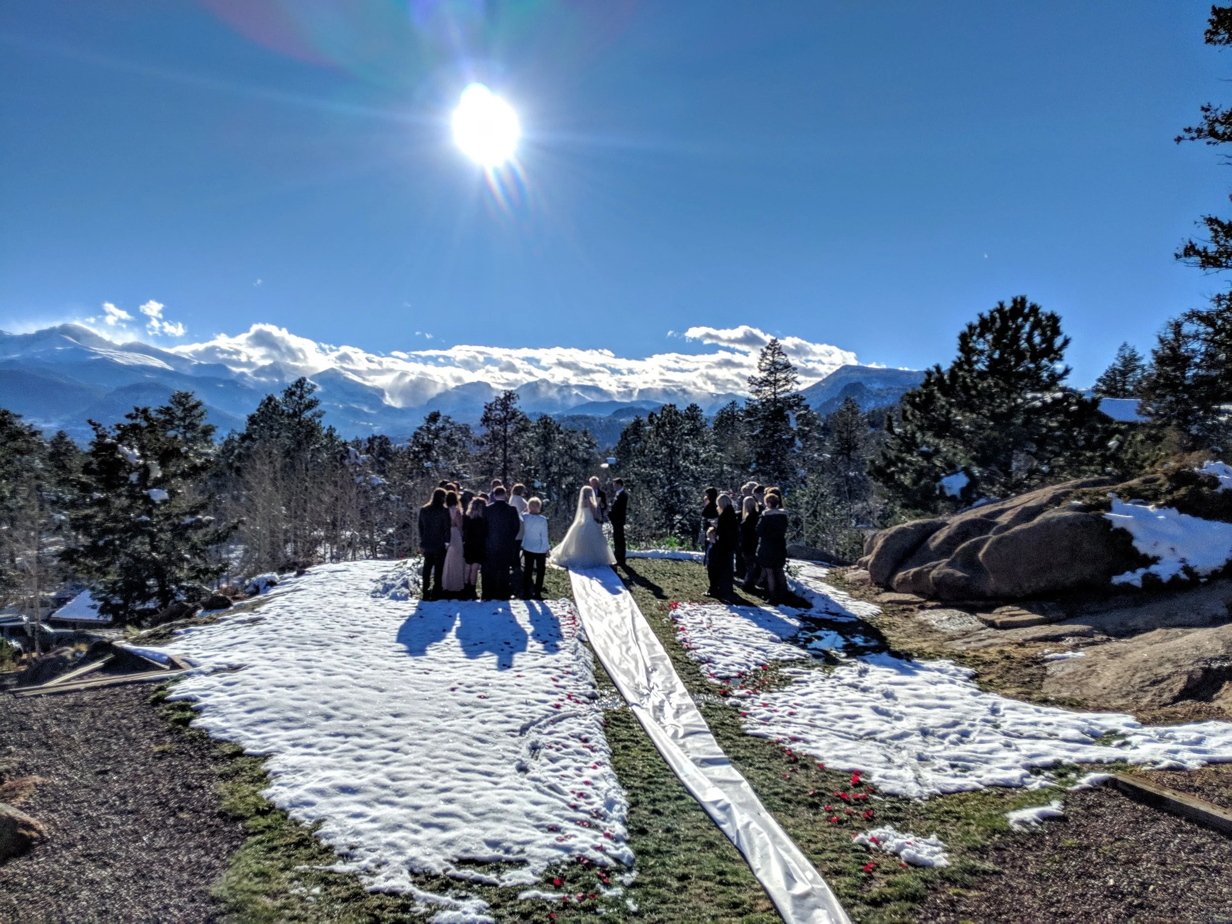 flute and Strings by christen stephens, Flute and violin wedding ceremony music in Estes Park, Colorado