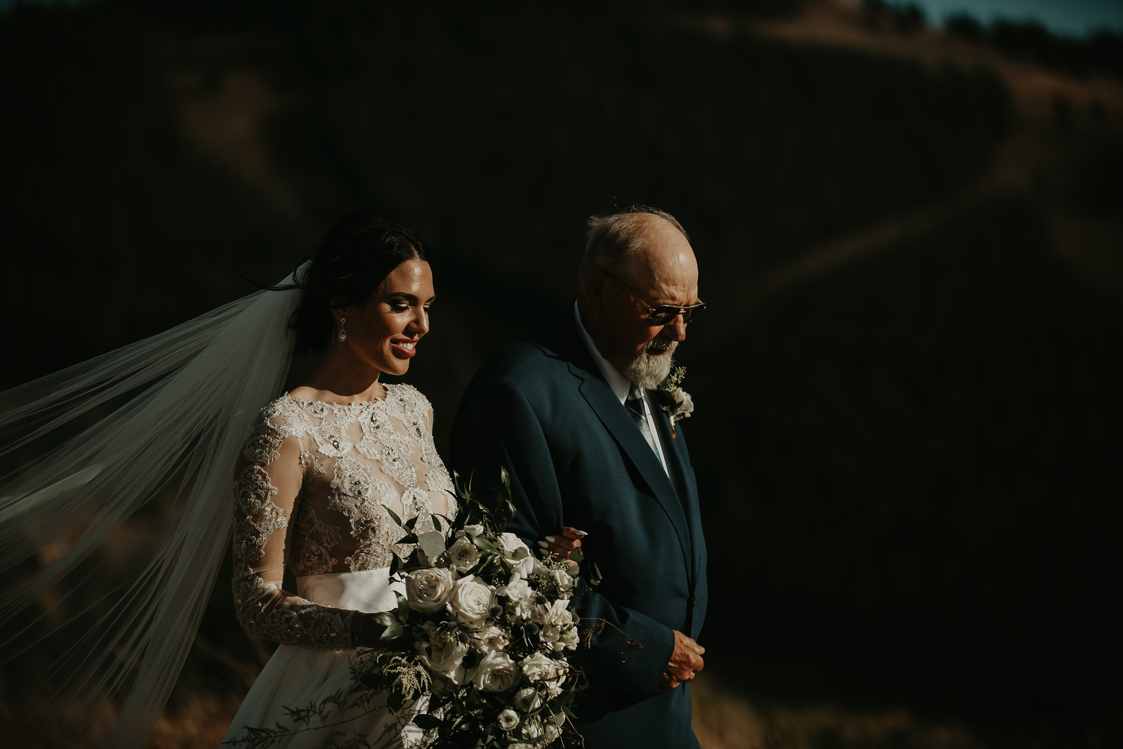 Flute and cello rap and popular wedding ceremony music at the holy cross event deck in vail, colorado, Photo by back country imagery