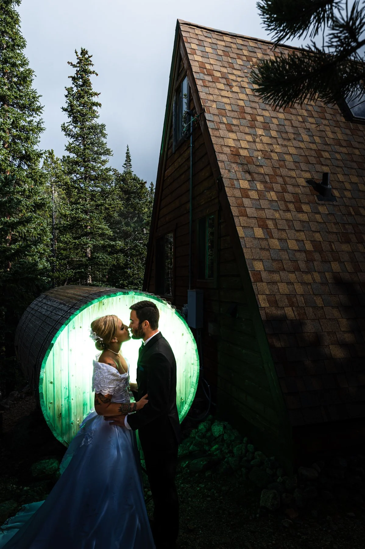 A Sunset Wedding Ceremony at the Pines at Genesee Violin and Cello Duo — Flute and Strings by